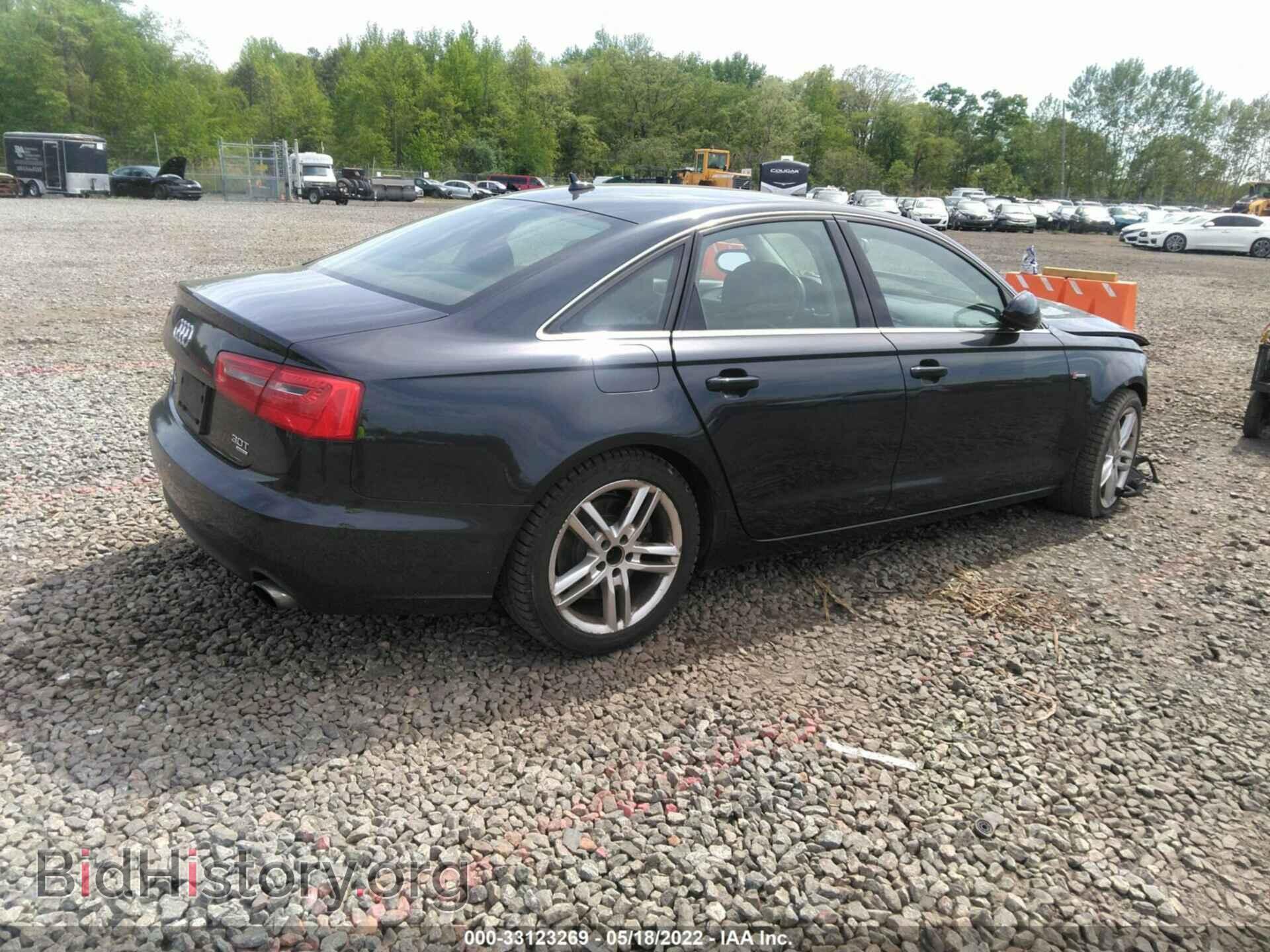 2012 AUDI A6 - VIN: WAUBGAFC6CN003629 - Фото 4