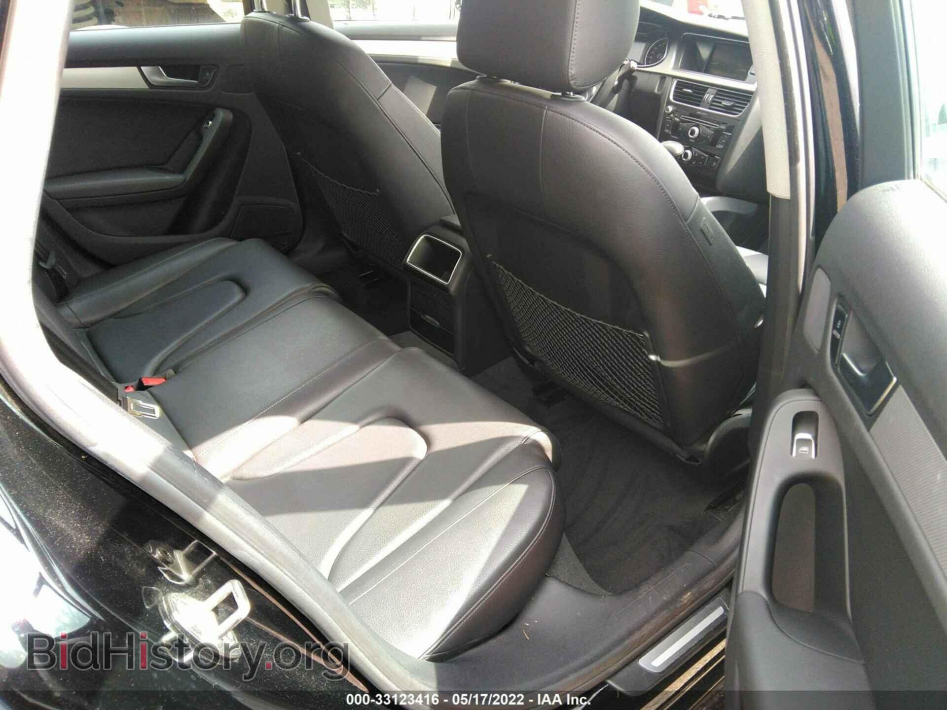 2013 AUDI A4 - VIN: WAUBFAFLXDN004352 - Photo 8
