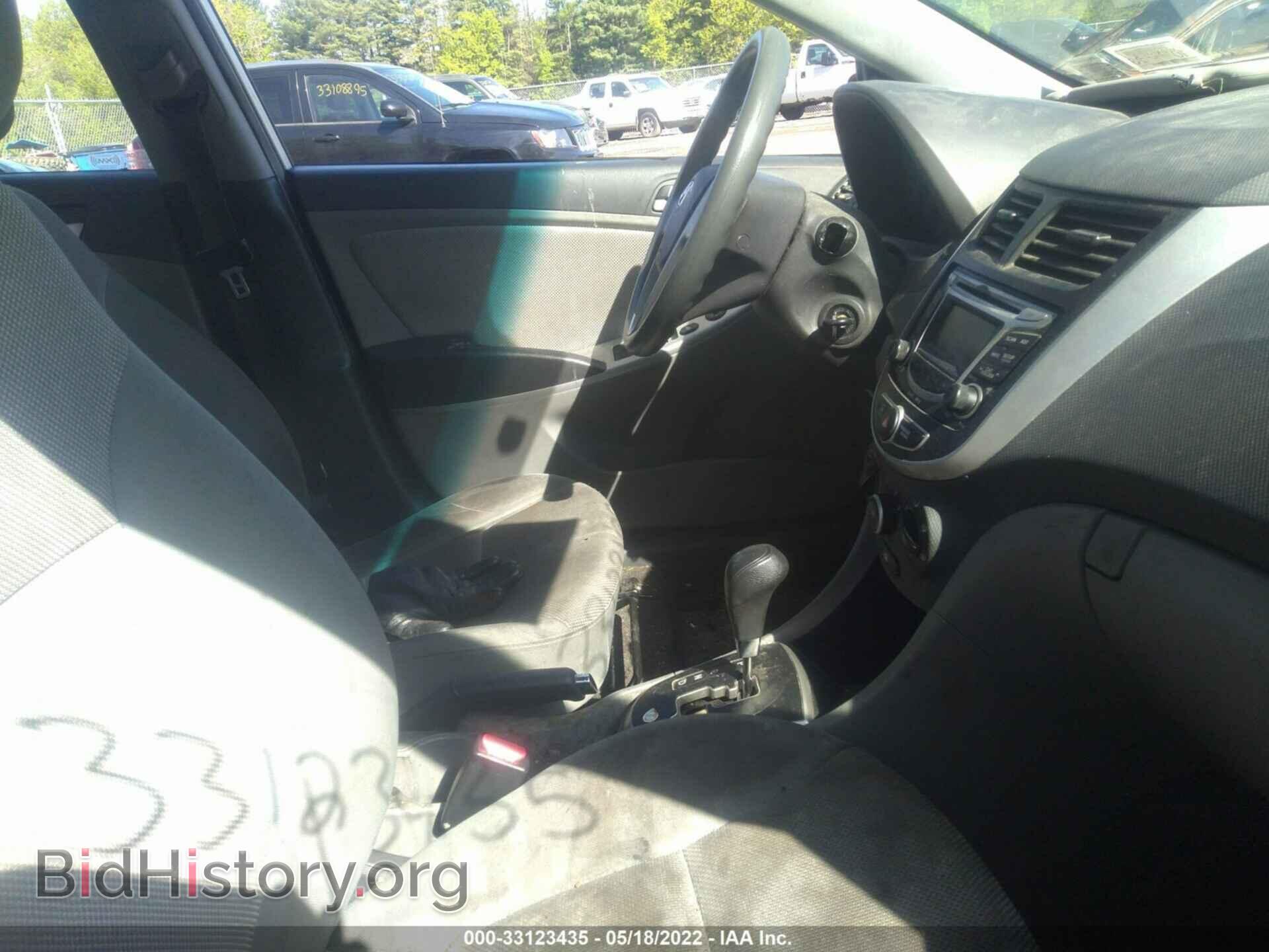 2012 HYUNDAI ACCENT - VIN: KMHCT4AE2CU196618 - Фото 5