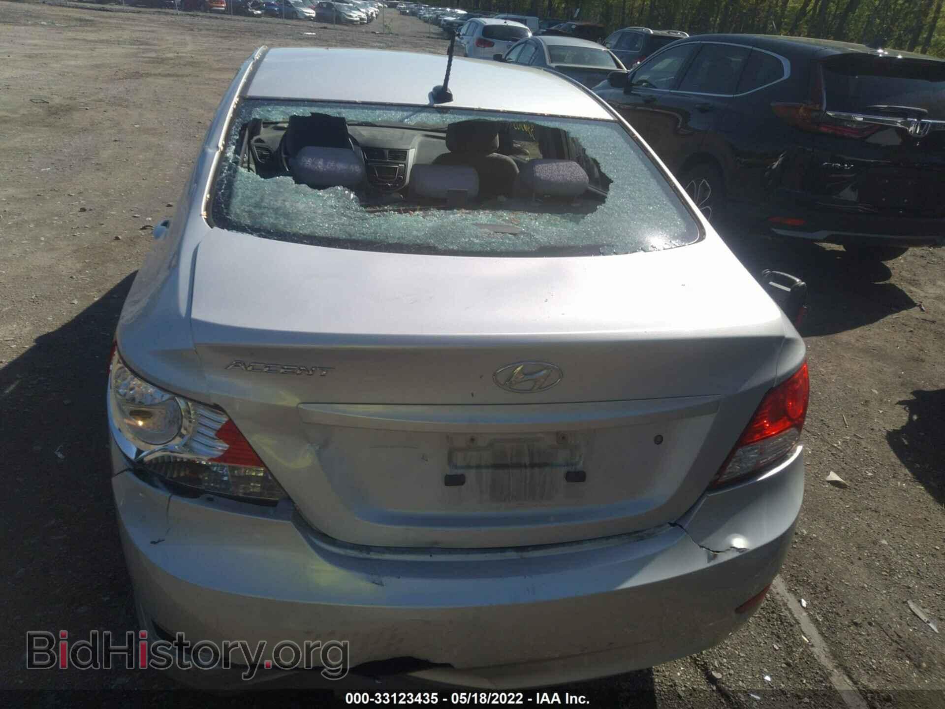 2012 HYUNDAI ACCENT - VIN: KMHCT4AE2CU196618 - Фото 6