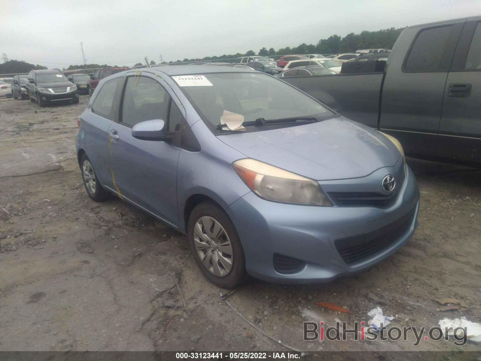 Photo JTDJTUD34CD501073 - TOYOTA YARIS 2012