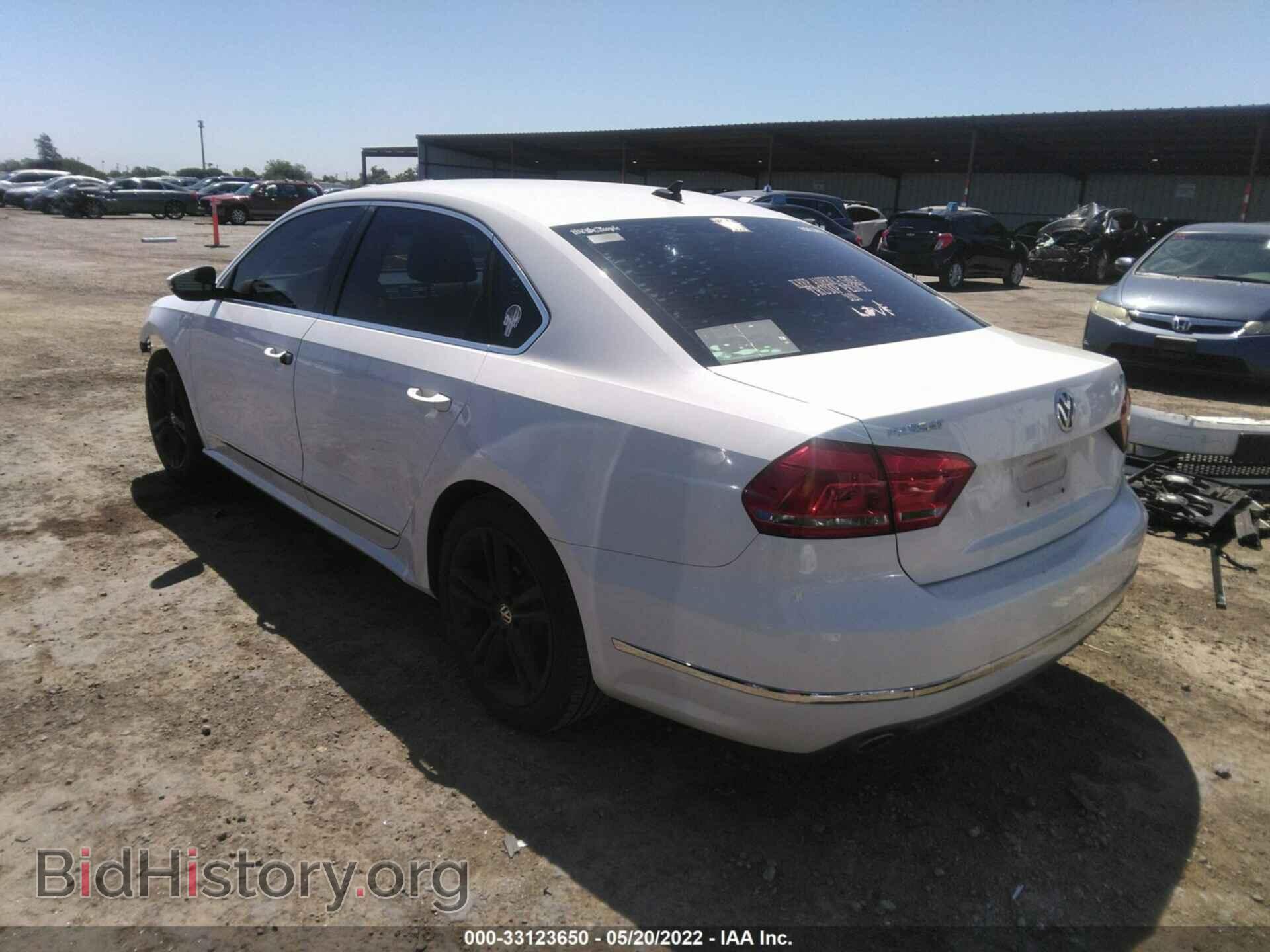 2012 VOLKSWAGEN PASSAT - VIN: 1VWCN7A39CC082648 - Фото 3