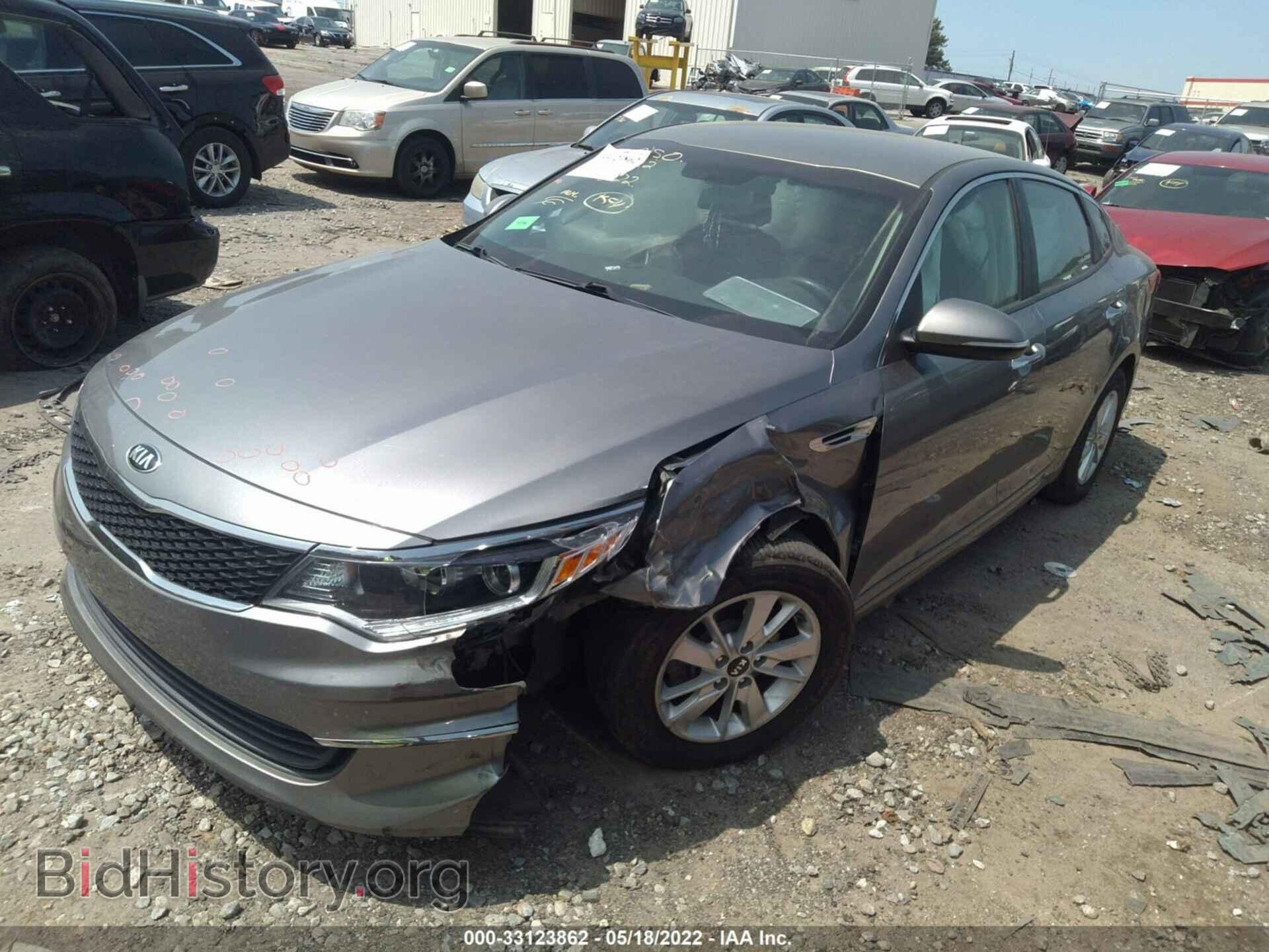 2016 KIA OPTIMA - VIN: 5XXGT4L37GG099122 - Фото 2