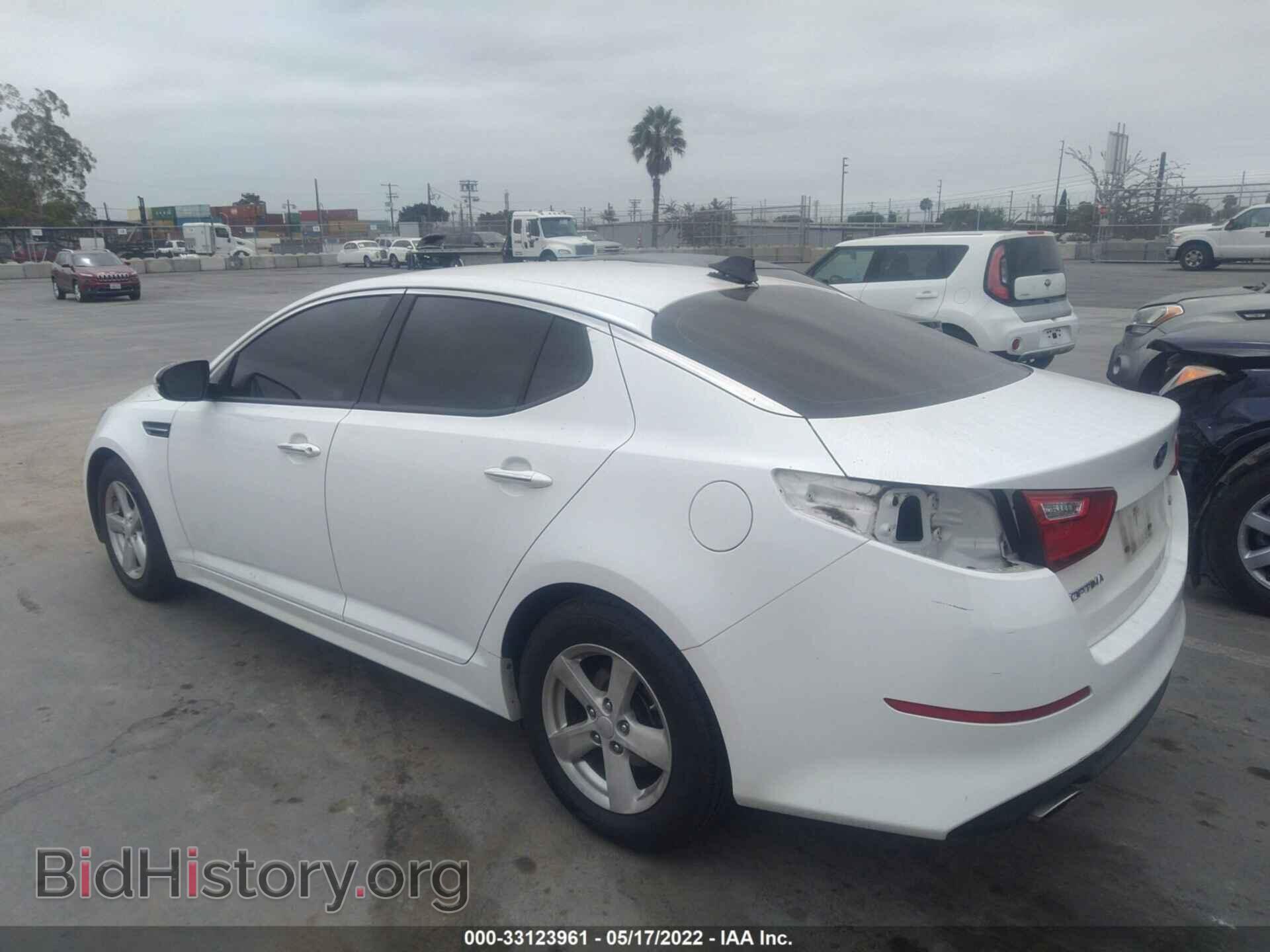 2015 KIA OPTIMA - VIN: KNAGM4A70F5576850 - Photo 3