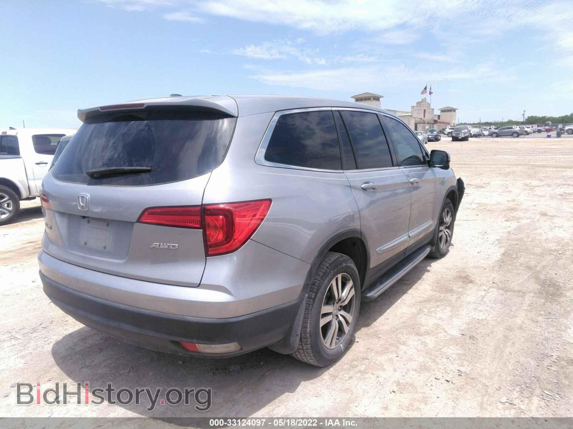 2016 HONDA PILOT - VIN: 5FNYF6H7XGB110491 - Фото 4