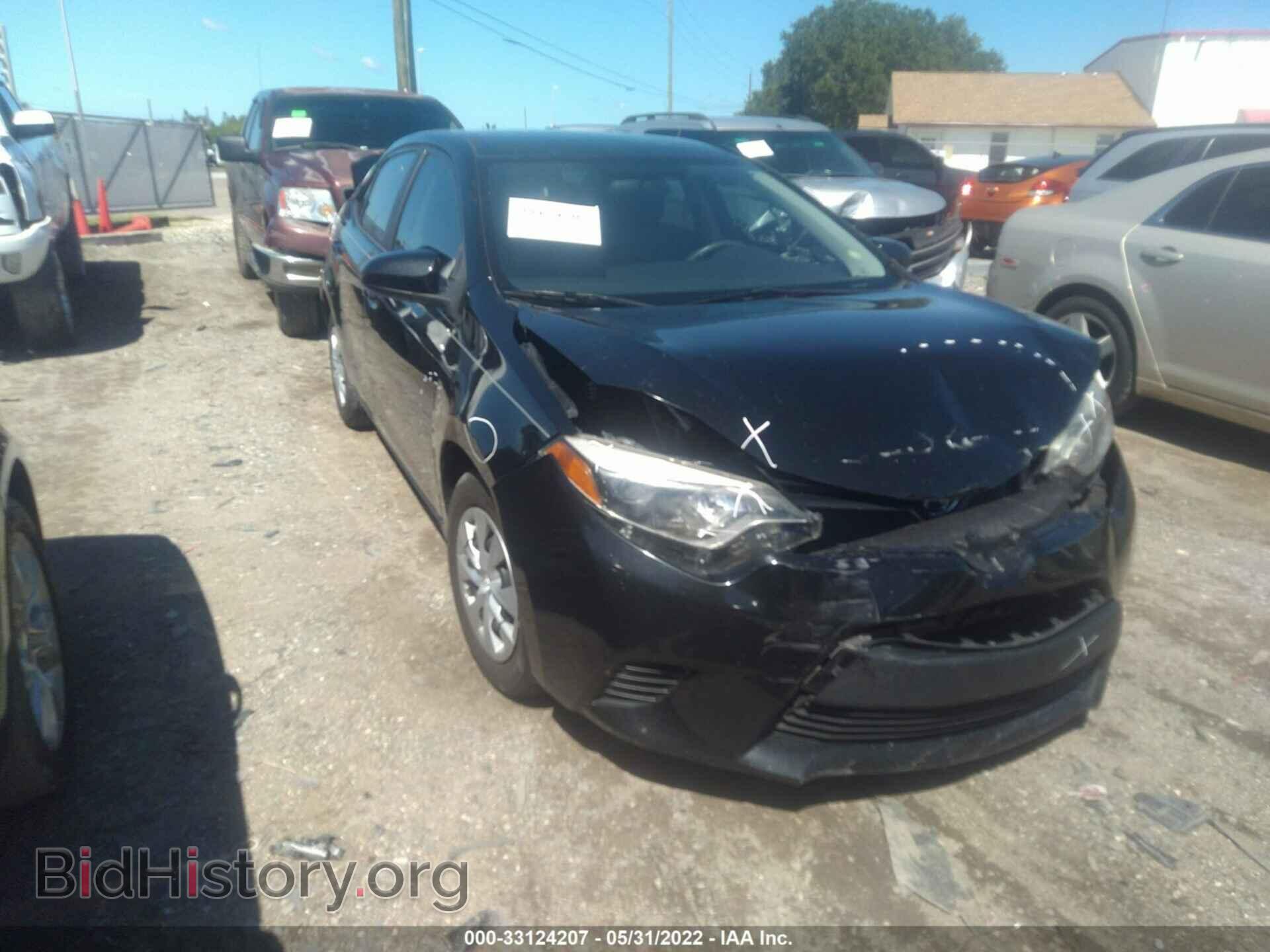Photo 5YFBURHE9FP350968 - TOYOTA COROLLA 2015