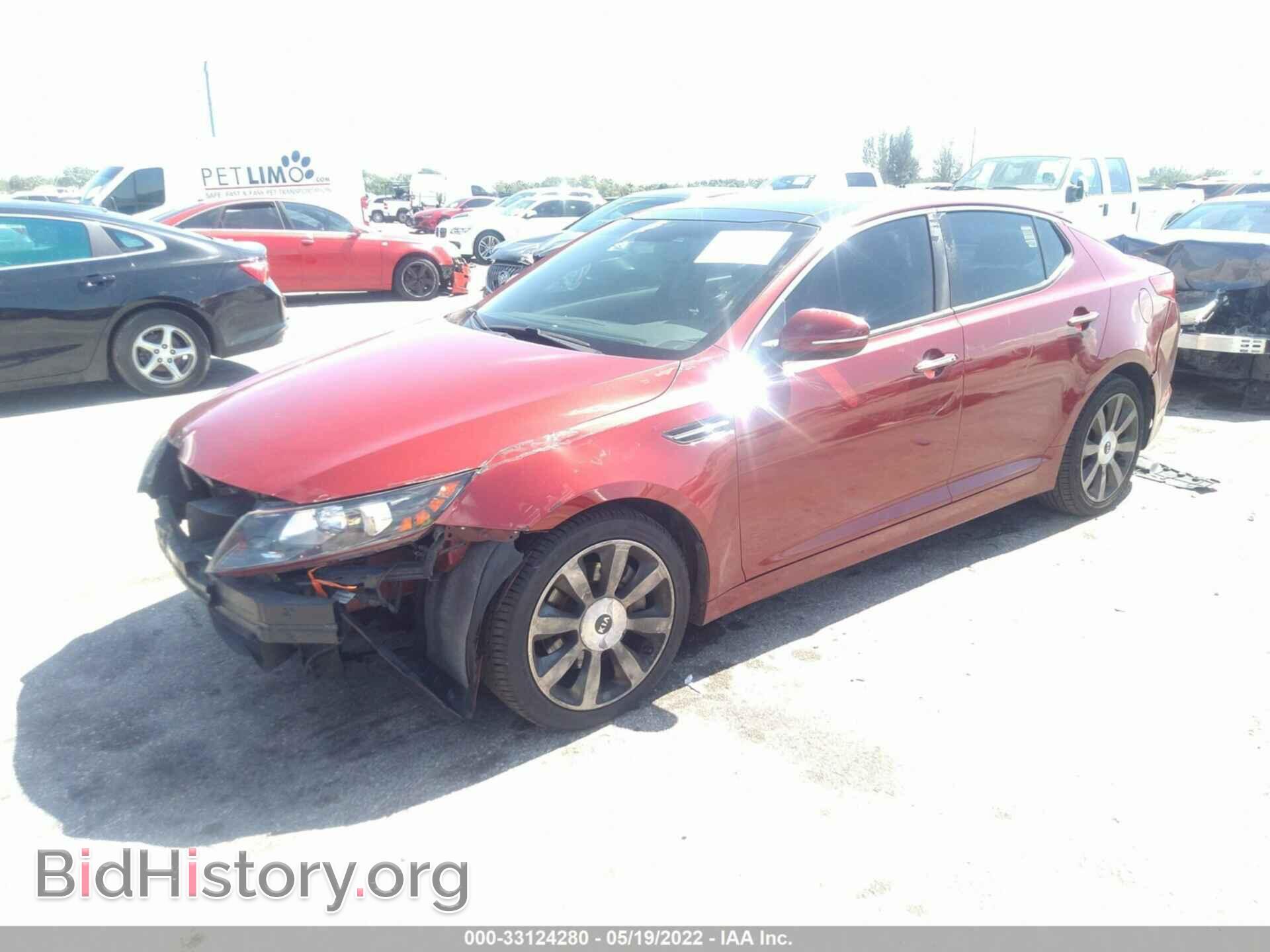 2012 KIA OPTIMA - VIN: 5XXGR4A6XCG003991 - Фото 2