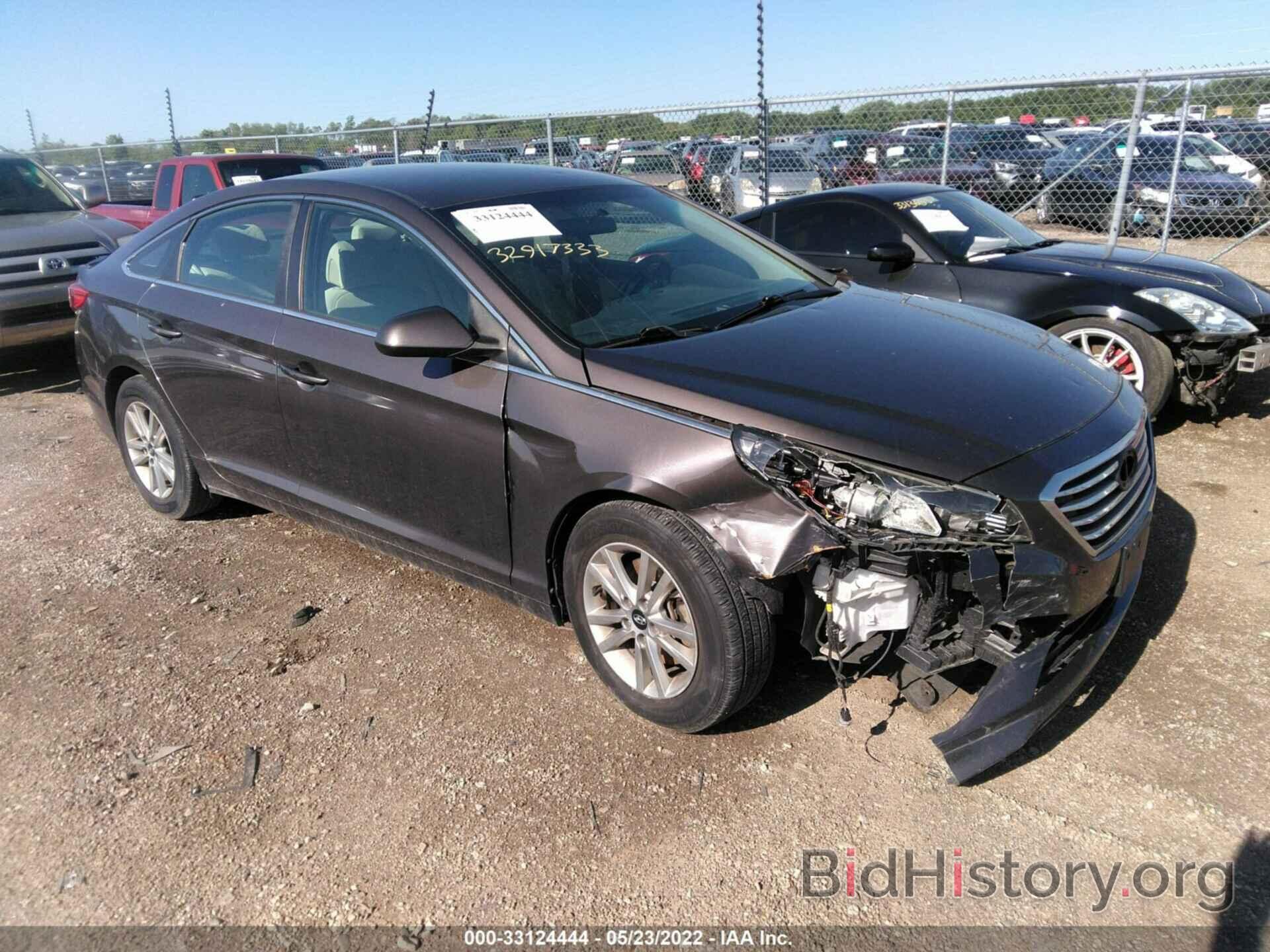 Photo 5NPE24AF1FH204442 - HYUNDAI SONATA 2015