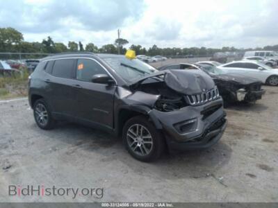2020 Jeep COMPASS Latitude W/SUN/Safety PKG, серый — VIN 3C4NJDBB0LT241153, IAAI