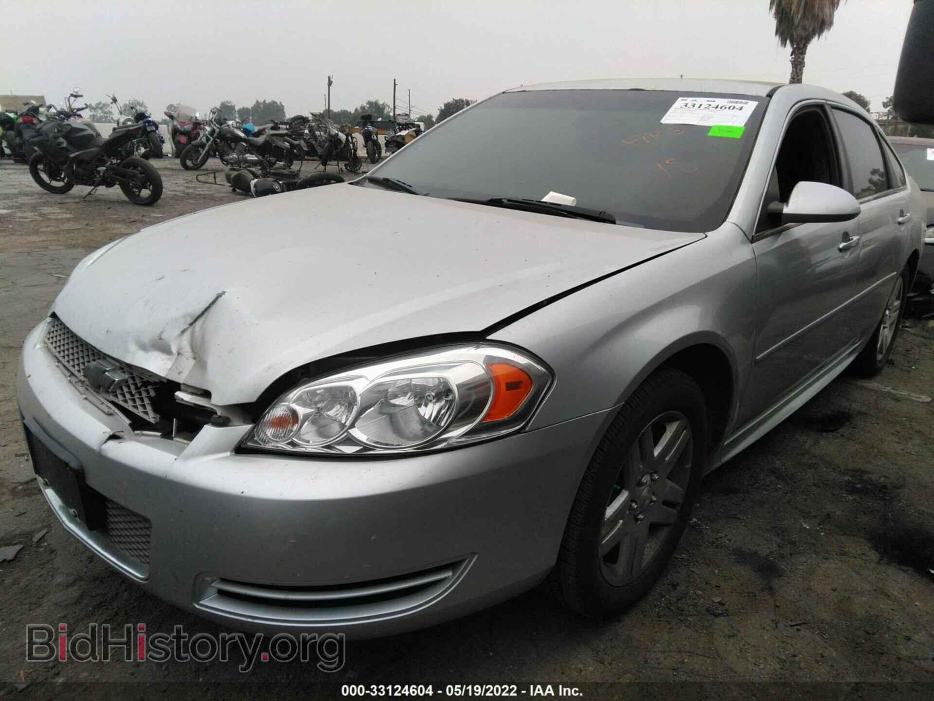 2012 CHEVROLET IMPALA - VIN: 2G1WG5E30C1219161 - Фото 2