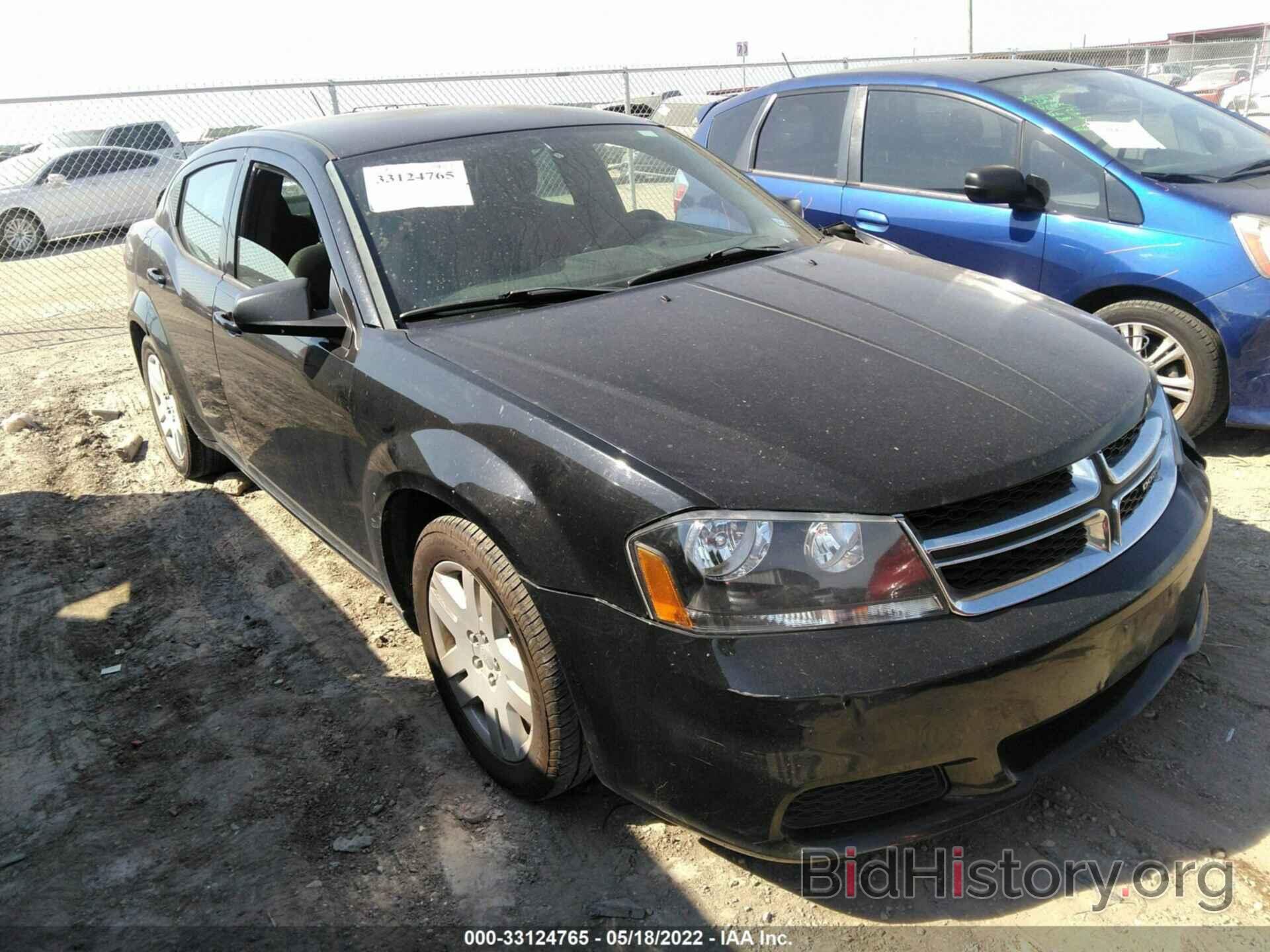 Photo 1C3CDZAB7CN275933 - DODGE AVENGER 2012