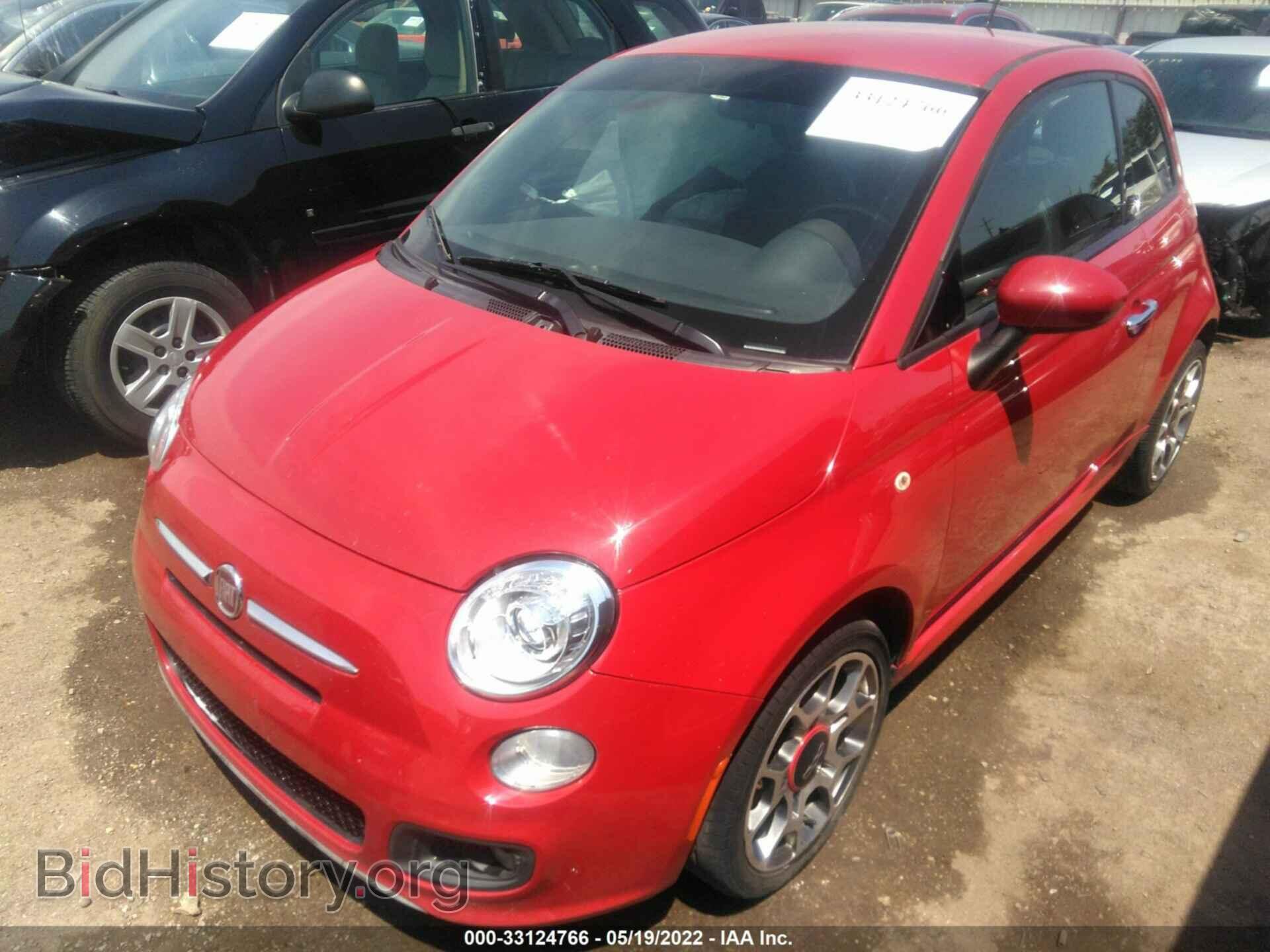 2014 FIAT 500 - VIN: 3C3CFFBR5ET250343 - Фото 2