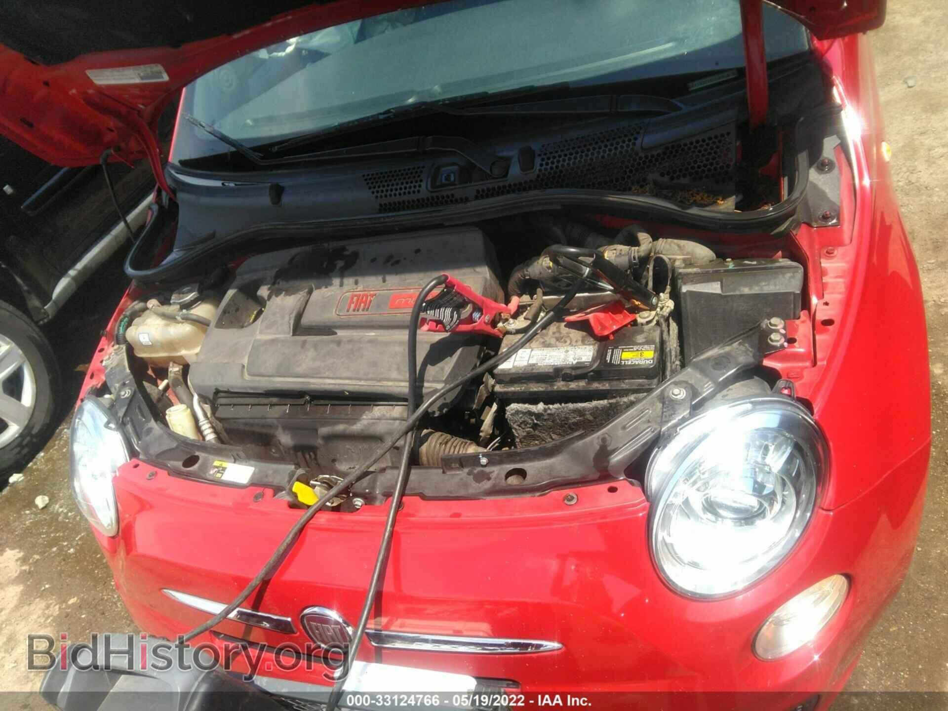 2014 FIAT 500 - VIN: 3C3CFFBR5ET250343 - Фото 10
