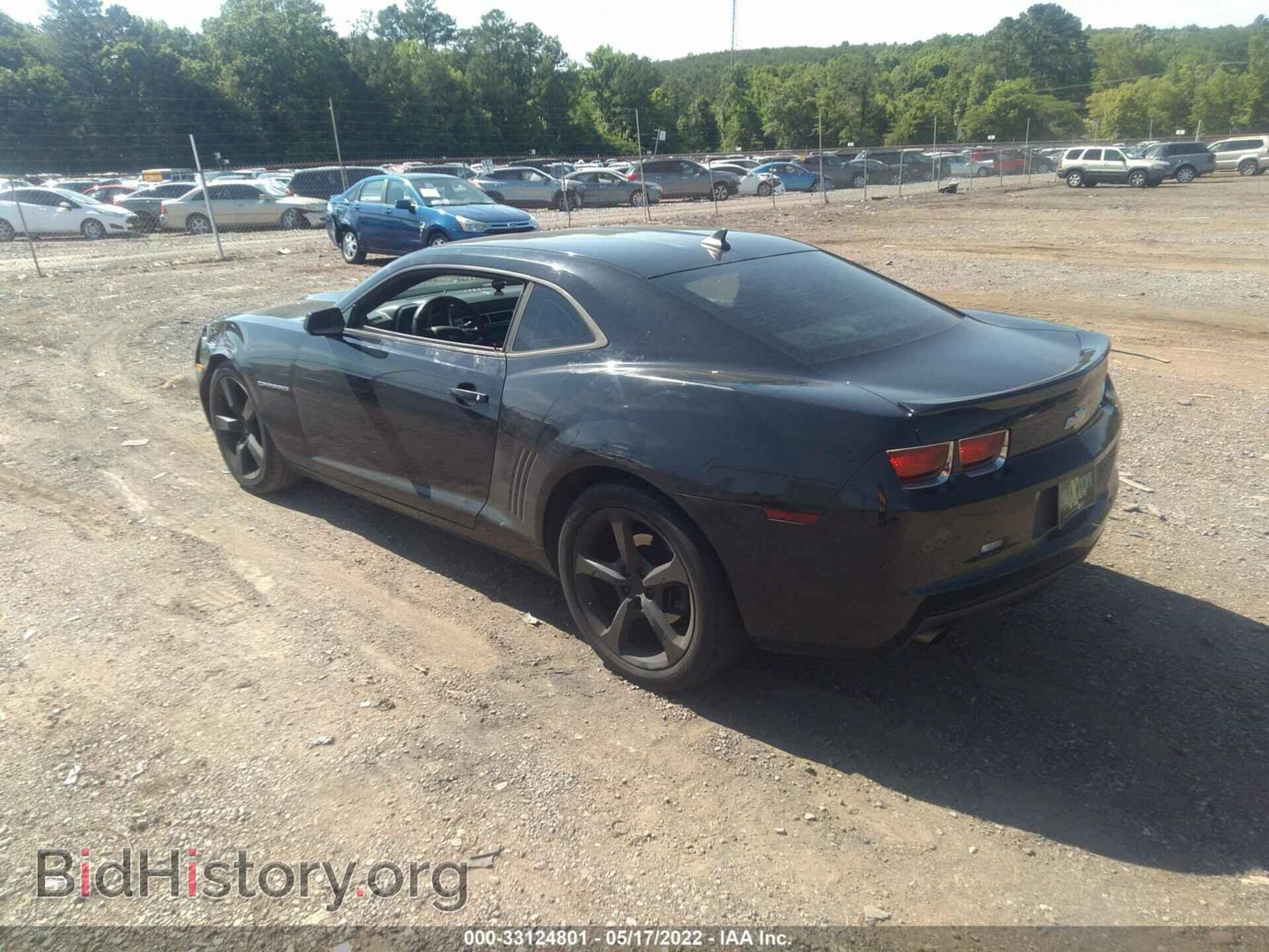 2012 CHEVROLET CAMARO - VIN: 2G1FA1E32C9159265 - Фото 3
