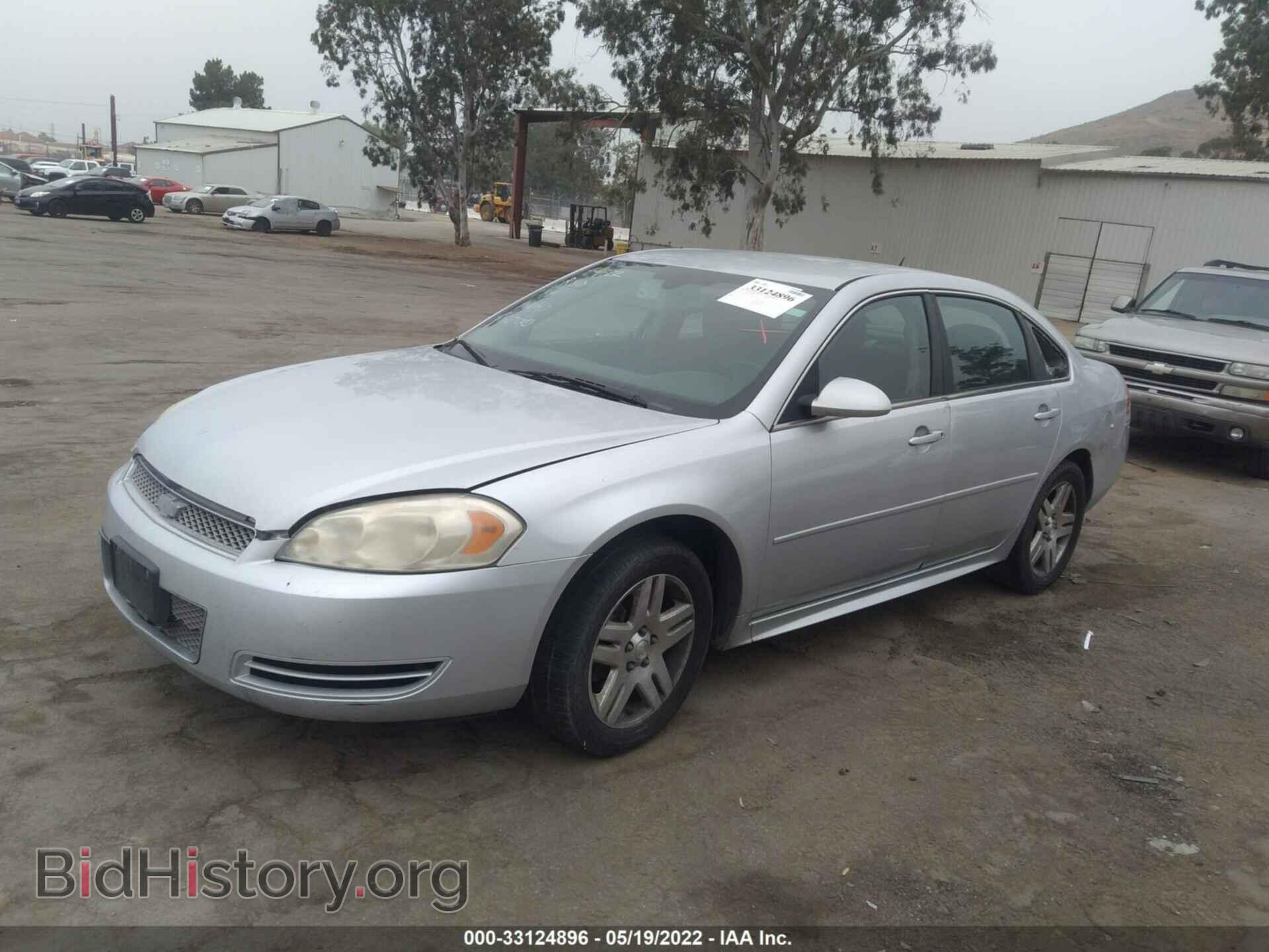 2013 CHEVROLET IMPALA - VIN: 2G1WG5E37D1210314 - Фото 2