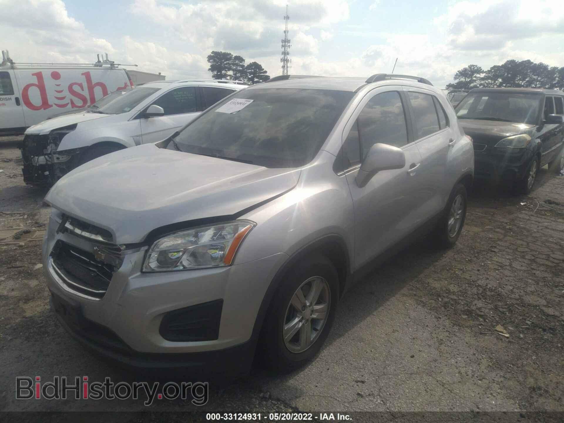 2016 CHEVROLET TRAX - VIN: 3GNCJLSB3GL233563 - Фото 2