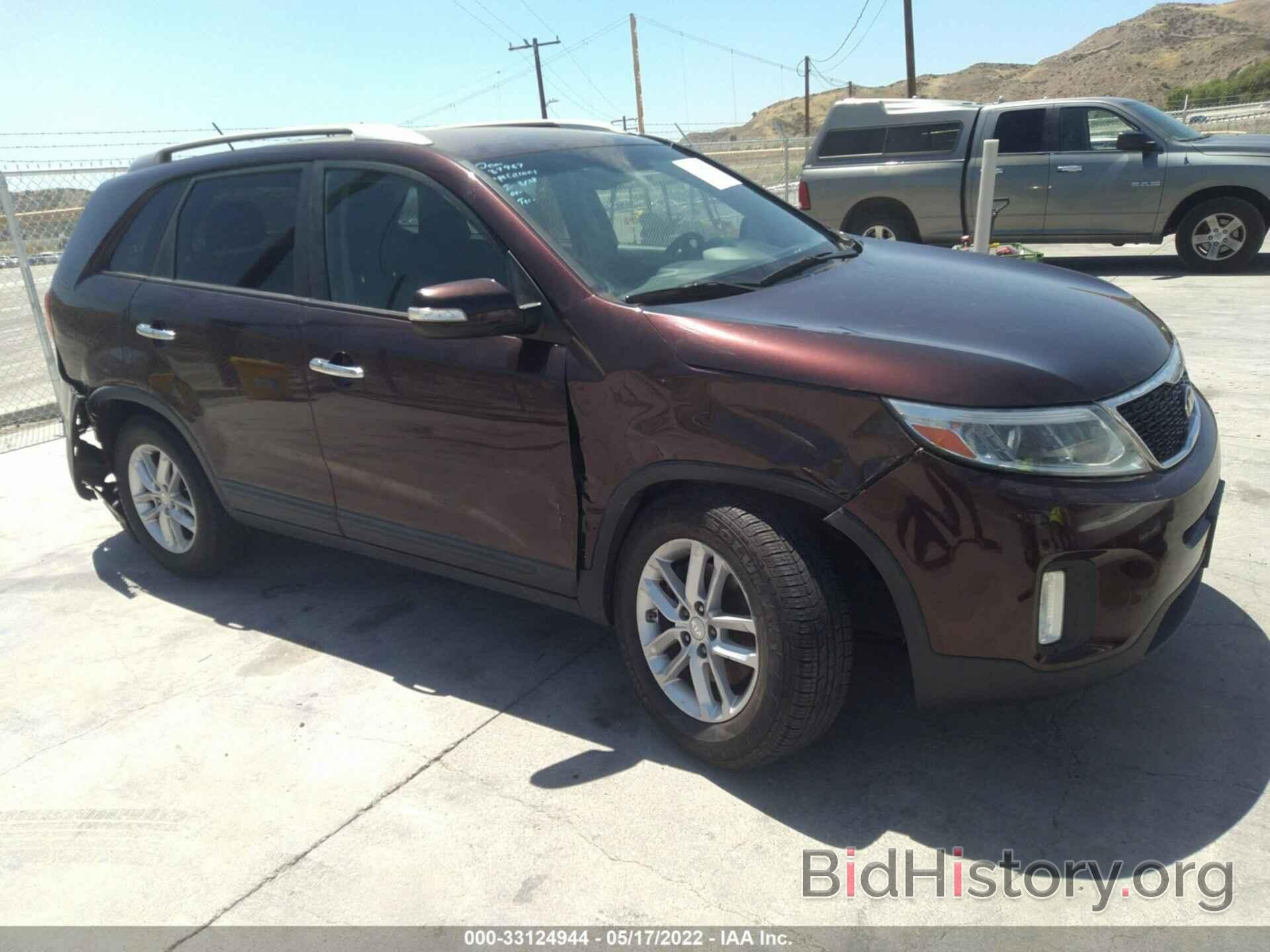 Photo 5XYKT3A61EG465098 - KIA SORENTO 2014