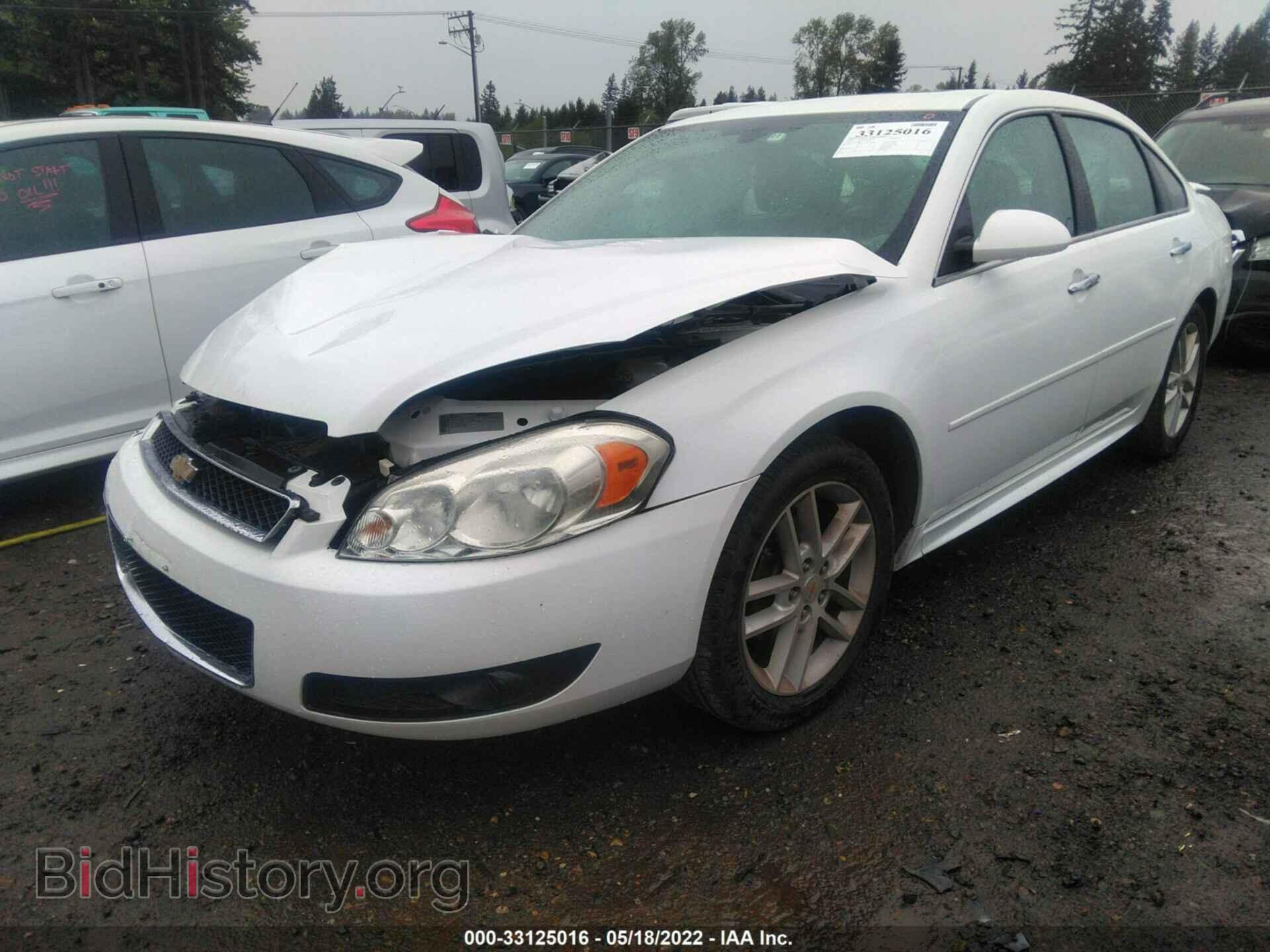 2012 CHEVROLET IMPALA - VIN: 2G1WC5E35C1101909 - Фото 2