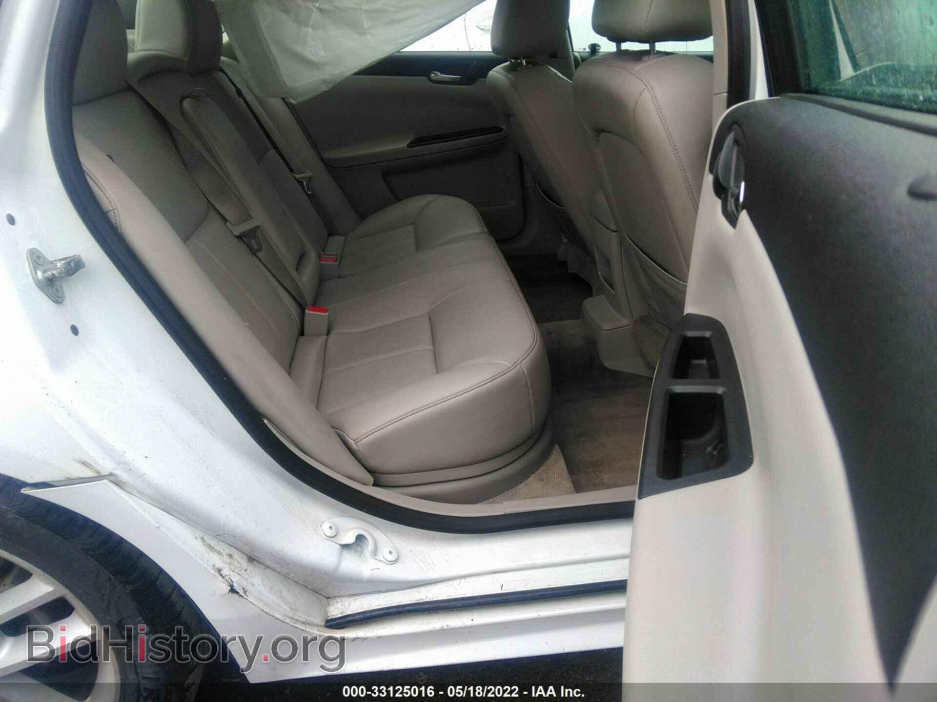 2012 CHEVROLET IMPALA - VIN: 2G1WC5E35C1101909 - Фото 8