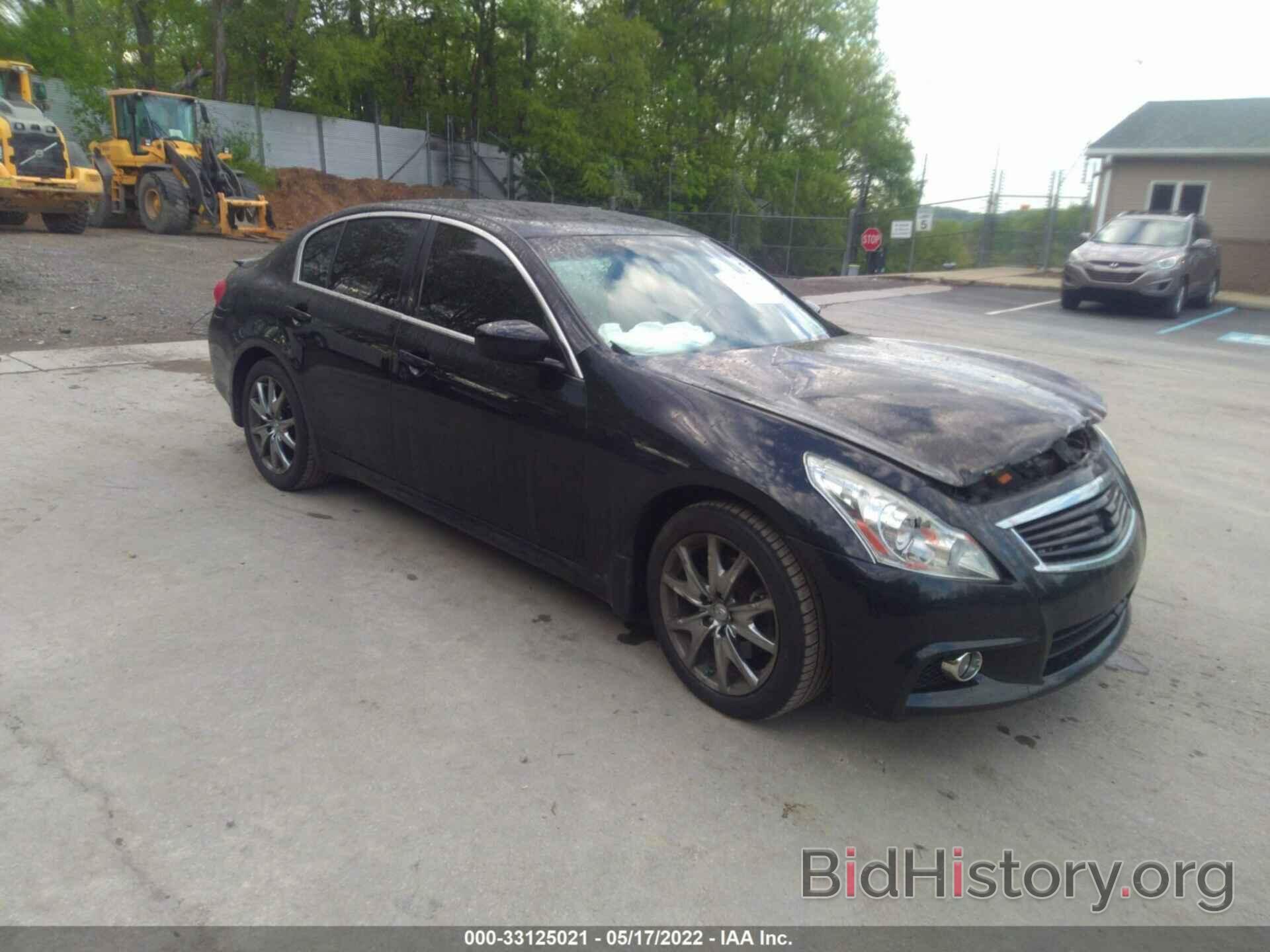 Фотография JN1CV6AR9DM760881 - INFINITI G37 SEDAN 2013