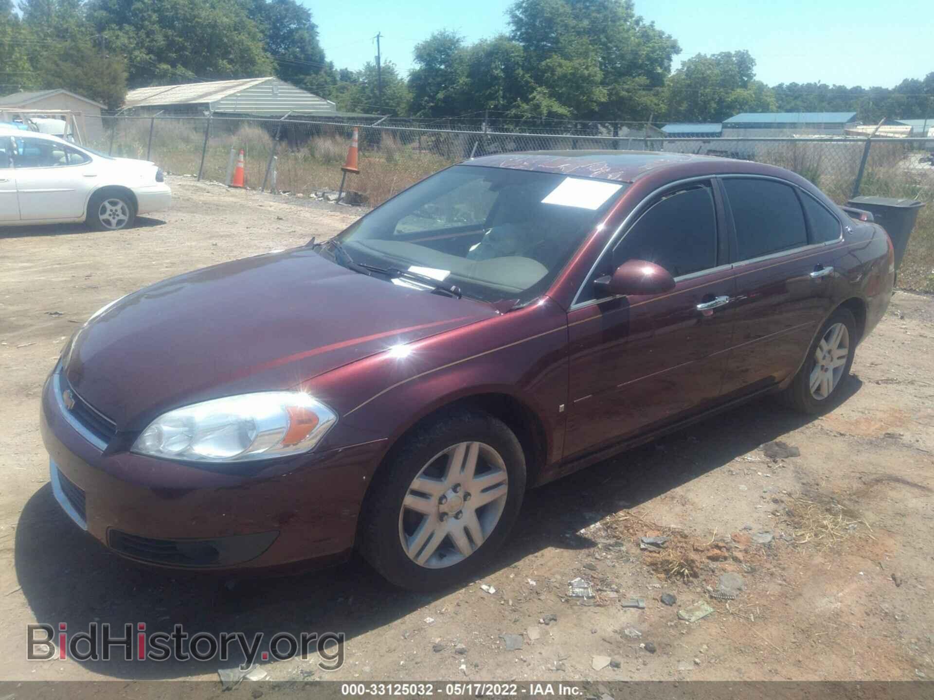 2007 CHEVROLET IMPALA - VIN: 2G1WU58R779305986 - Фото 2