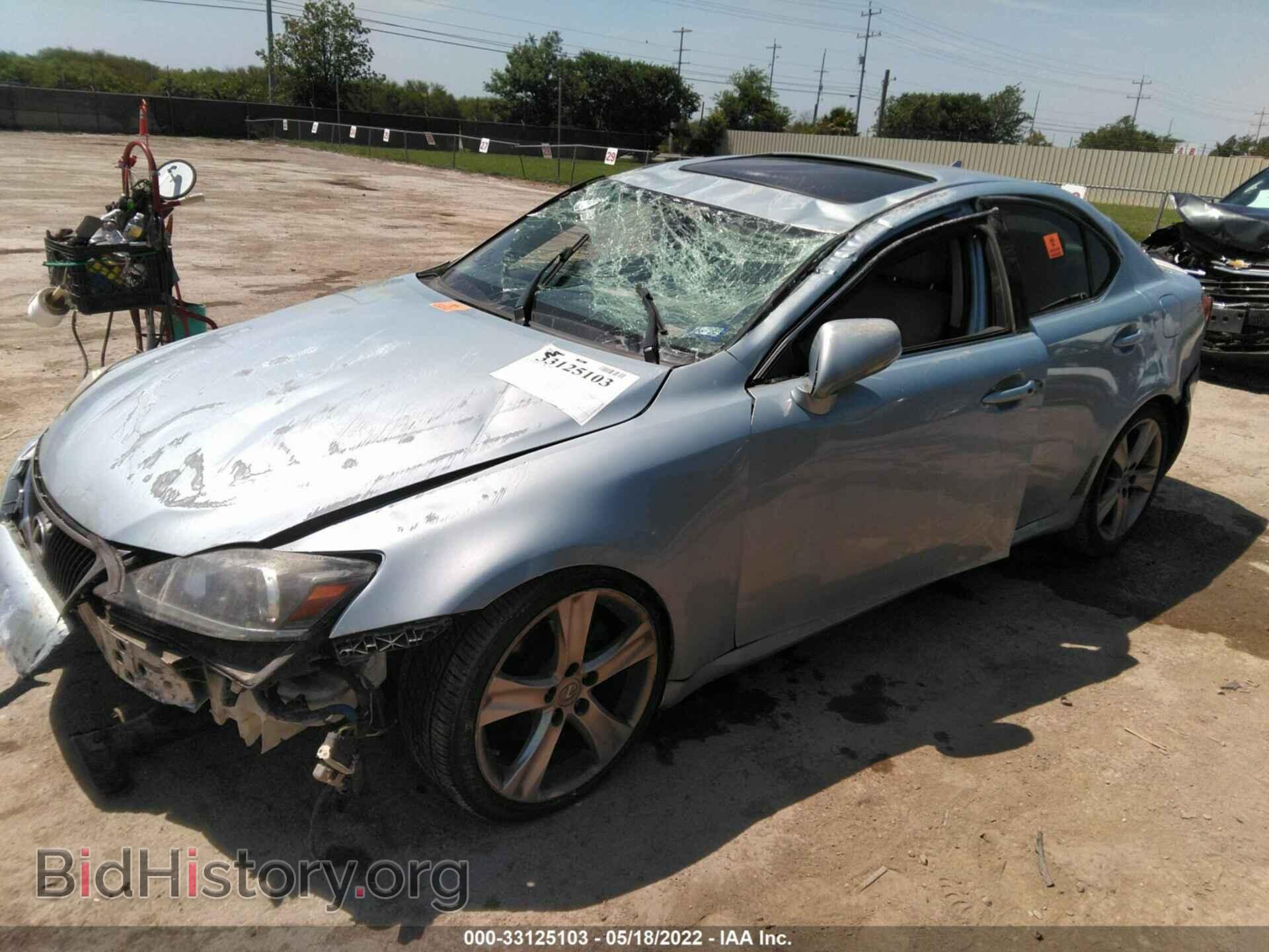 2011 LEXUS IS 250 - VIN: JTHBF5C20B5141995 - Фото 2