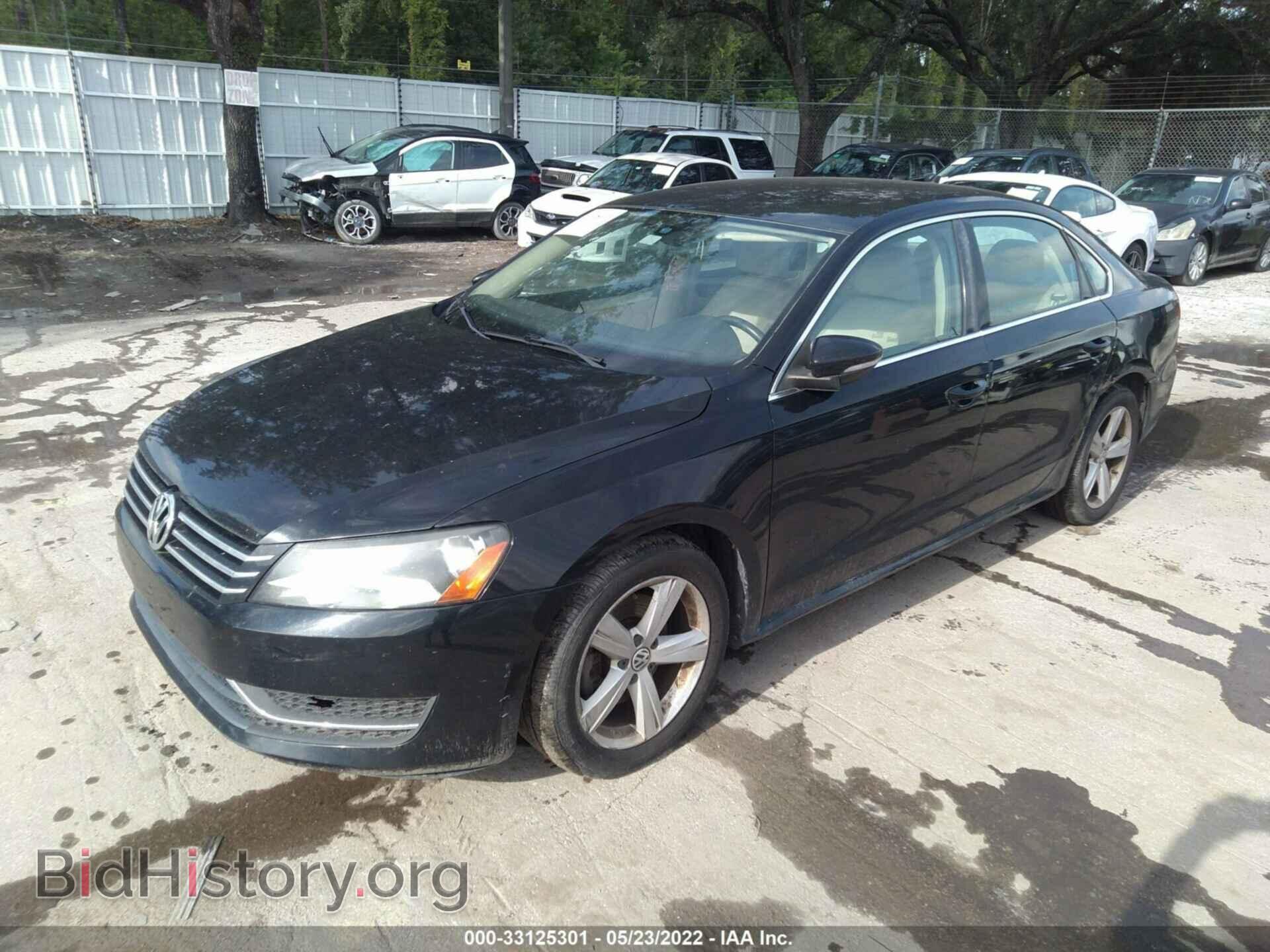 2012 VOLKSWAGEN PASSAT - VIN: 1VWBP7A38CC095722 - Фото 2