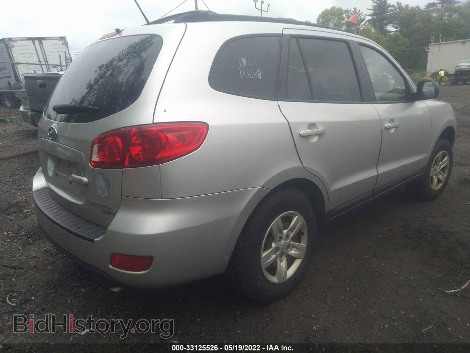 2009 HYUNDAI SANTA FE - VIN: 5NMSG73D99H244903 - Фото 4