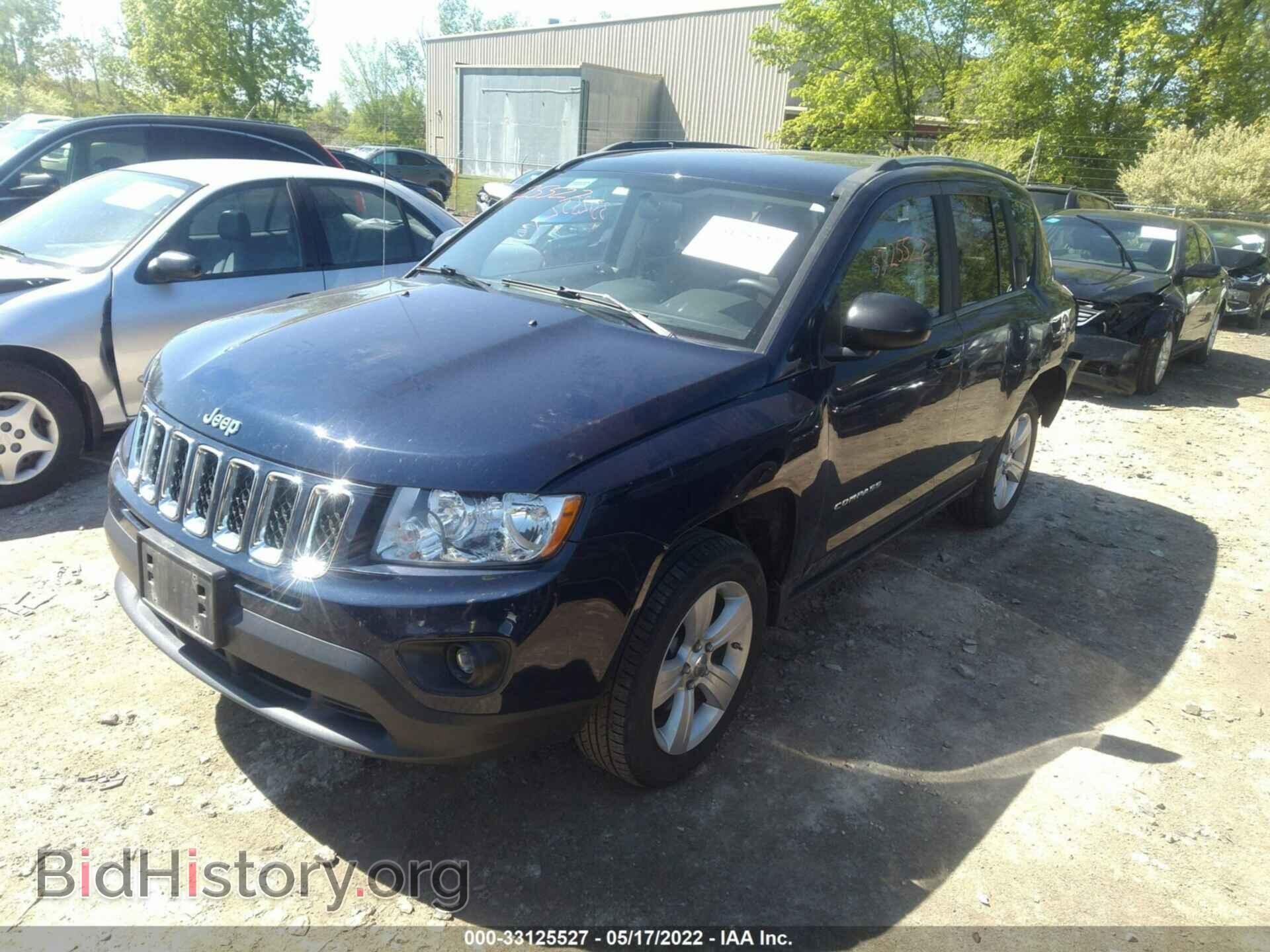 2012 JEEP COMPASS - VIN: 1C4NJDEBXCD616256 - Фото 2