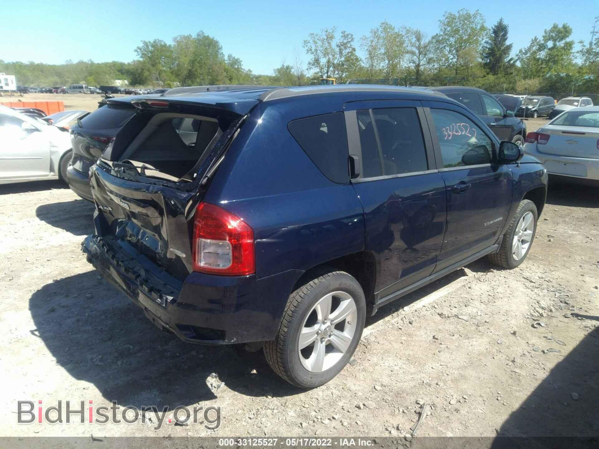 2012 JEEP COMPASS - VIN: 1C4NJDEBXCD616256 - Фото 4