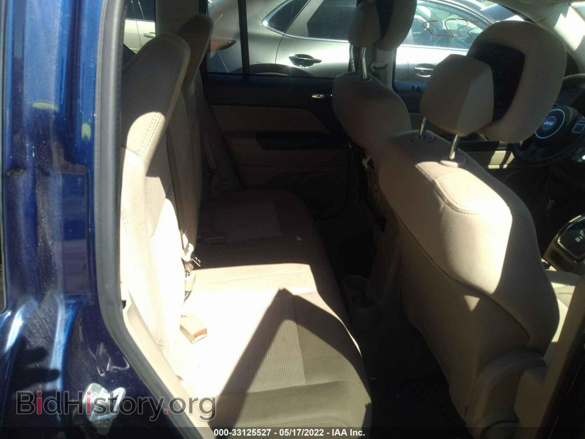 2012 JEEP COMPASS - VIN: 1C4NJDEBXCD616256 - Фото 8