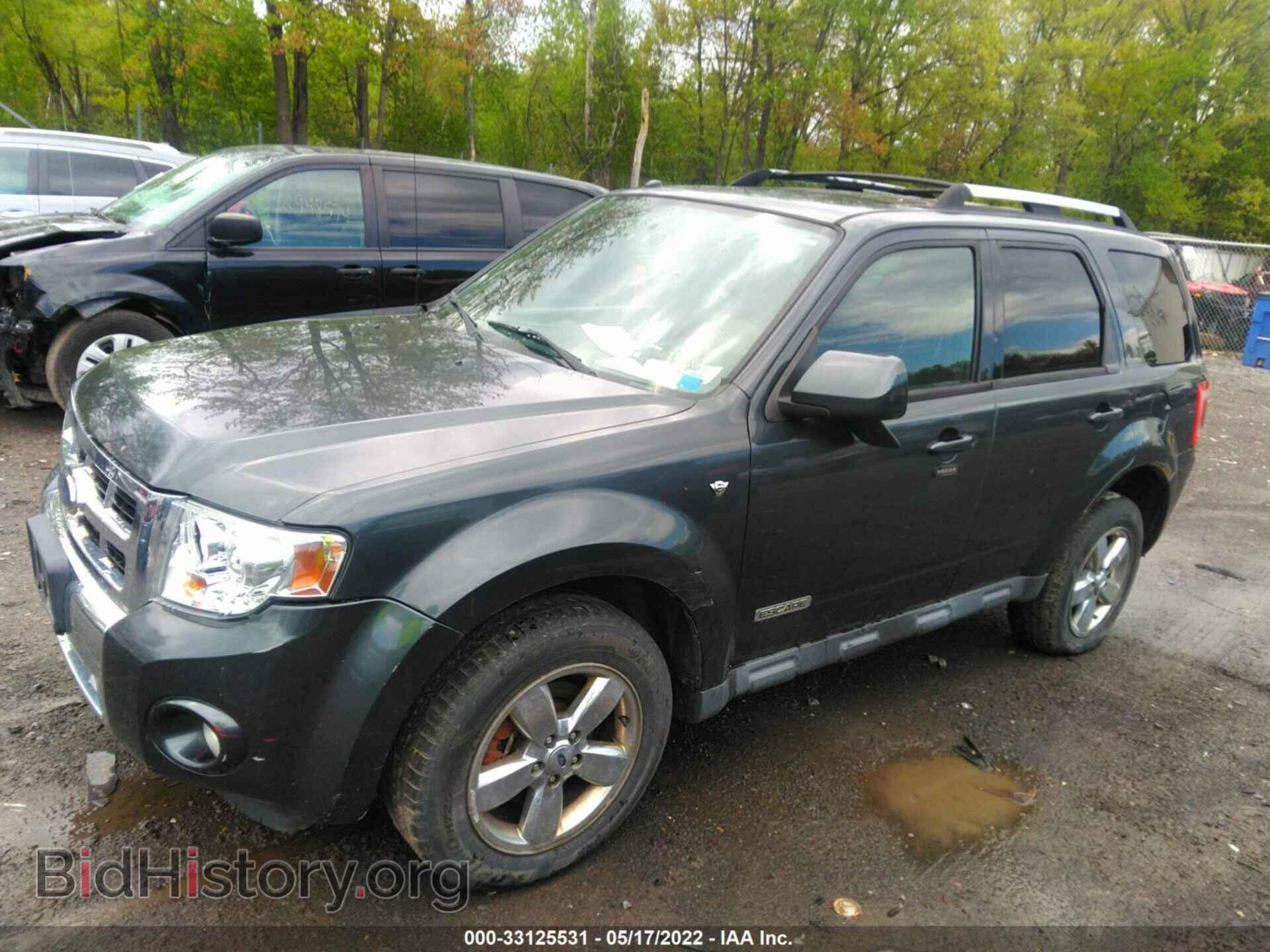 2008 FORD ESCAPE - VIN: 1FMCU04148KB90868 - Фото 2