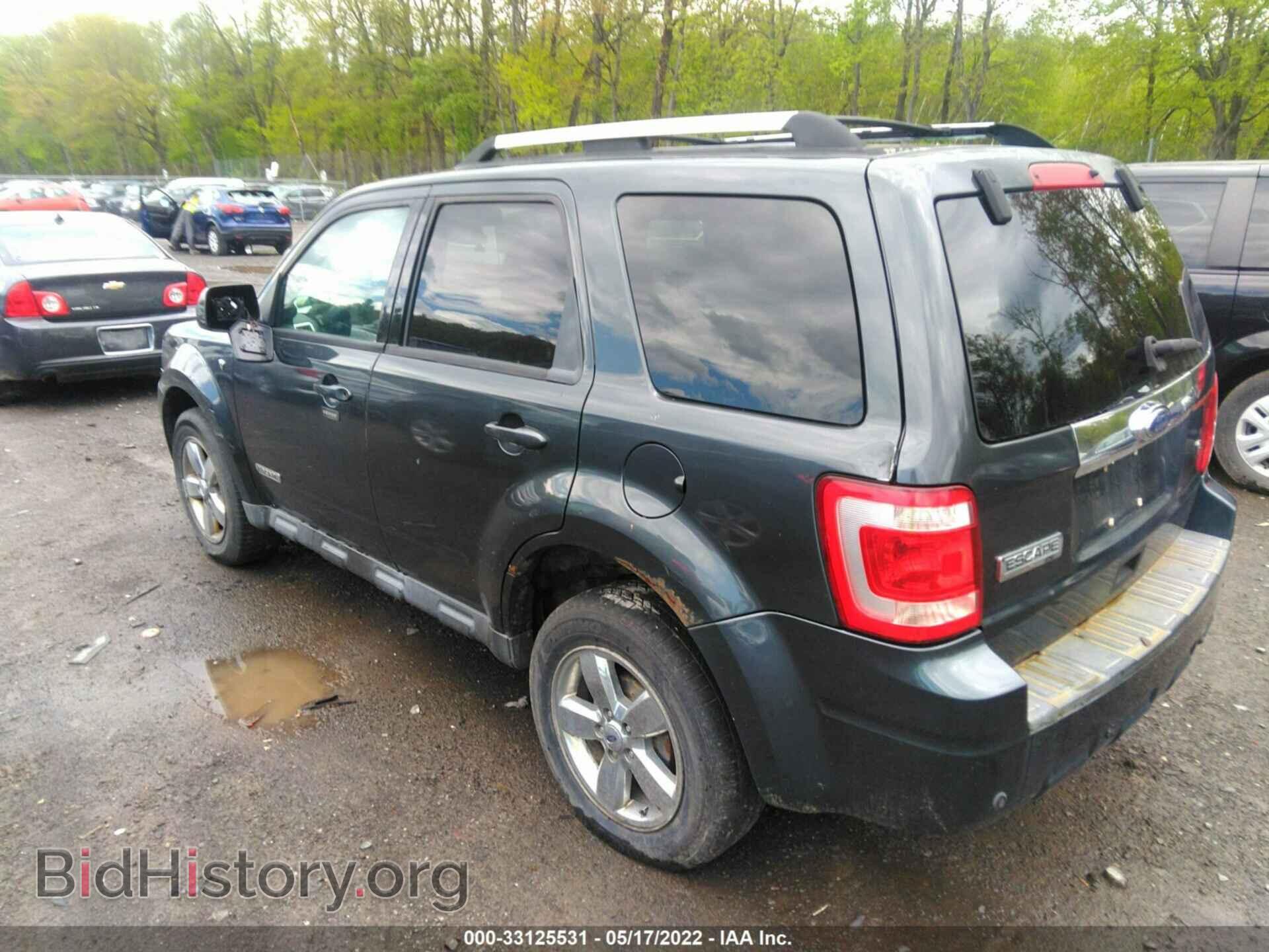 2008 FORD ESCAPE - VIN: 1FMCU04148KB90868 - Фото 3