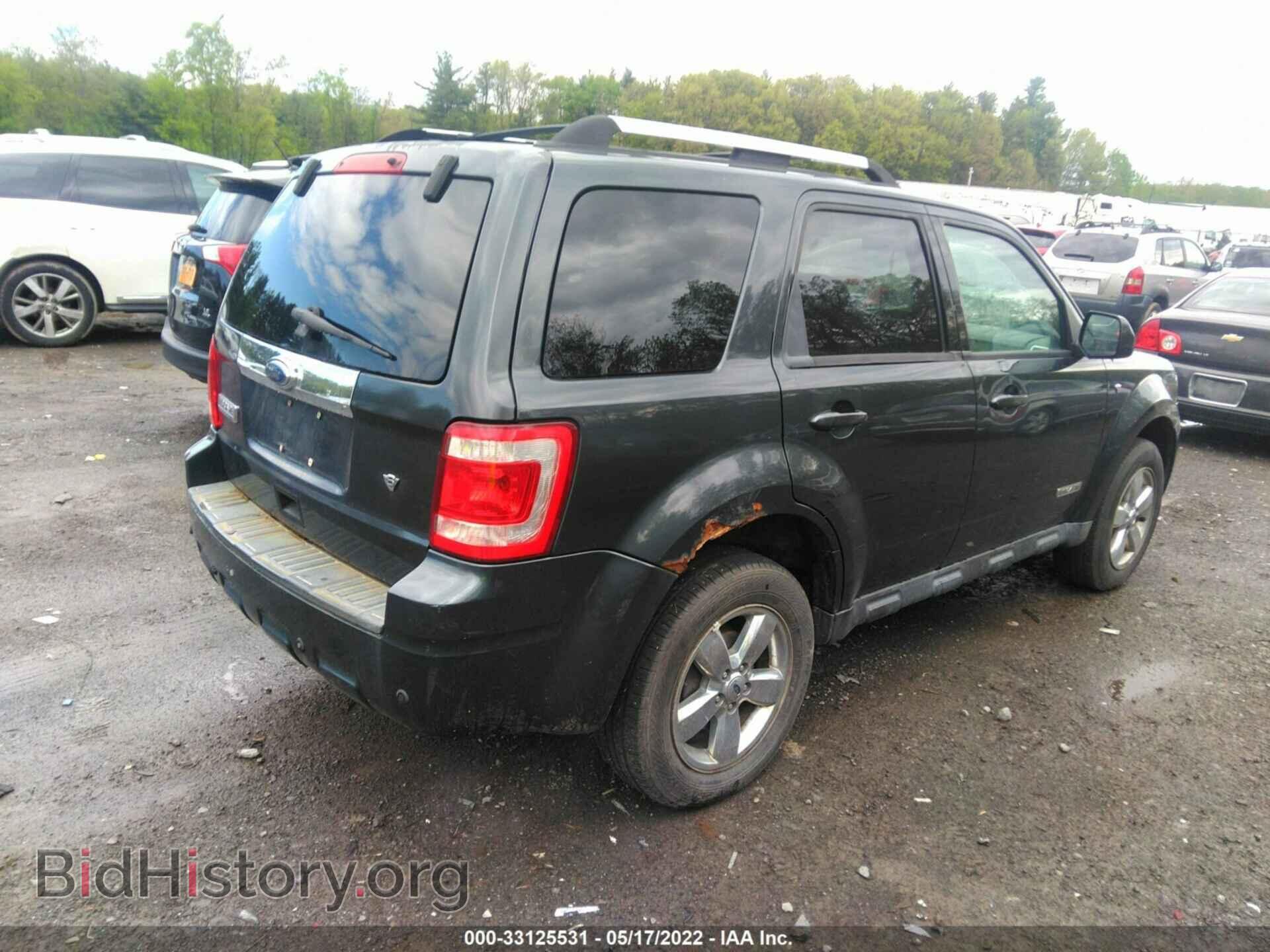 2008 FORD ESCAPE - VIN: 1FMCU04148KB90868 - Фото 4