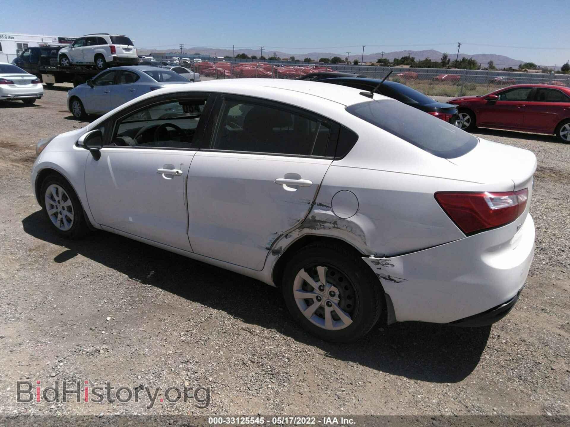 2013 KIA RIO - VIN: KNADM4A33D6198904 - Фото 3