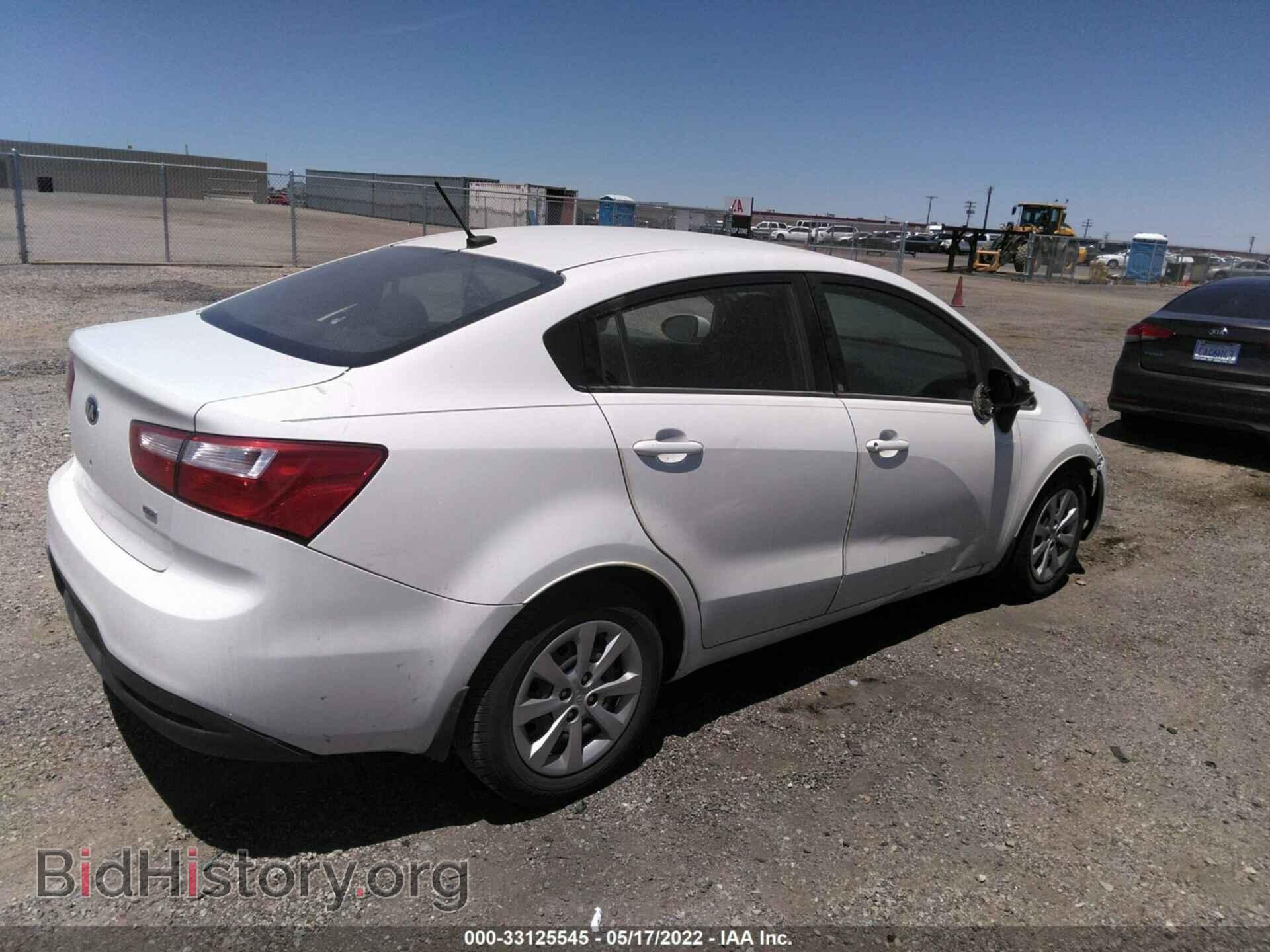 2013 KIA RIO - VIN: KNADM4A33D6198904 - Фото 4
