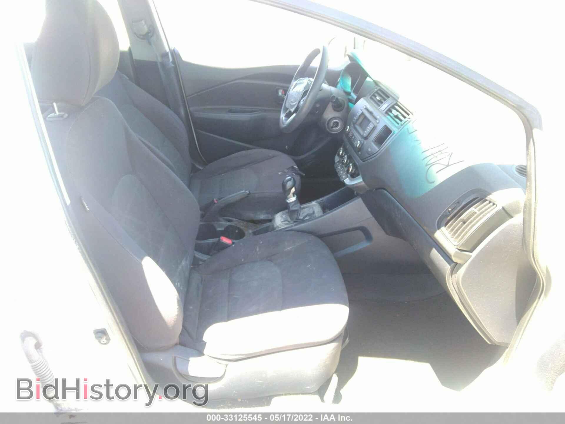 2013 KIA RIO - VIN: KNADM4A33D6198904 - Фото 5