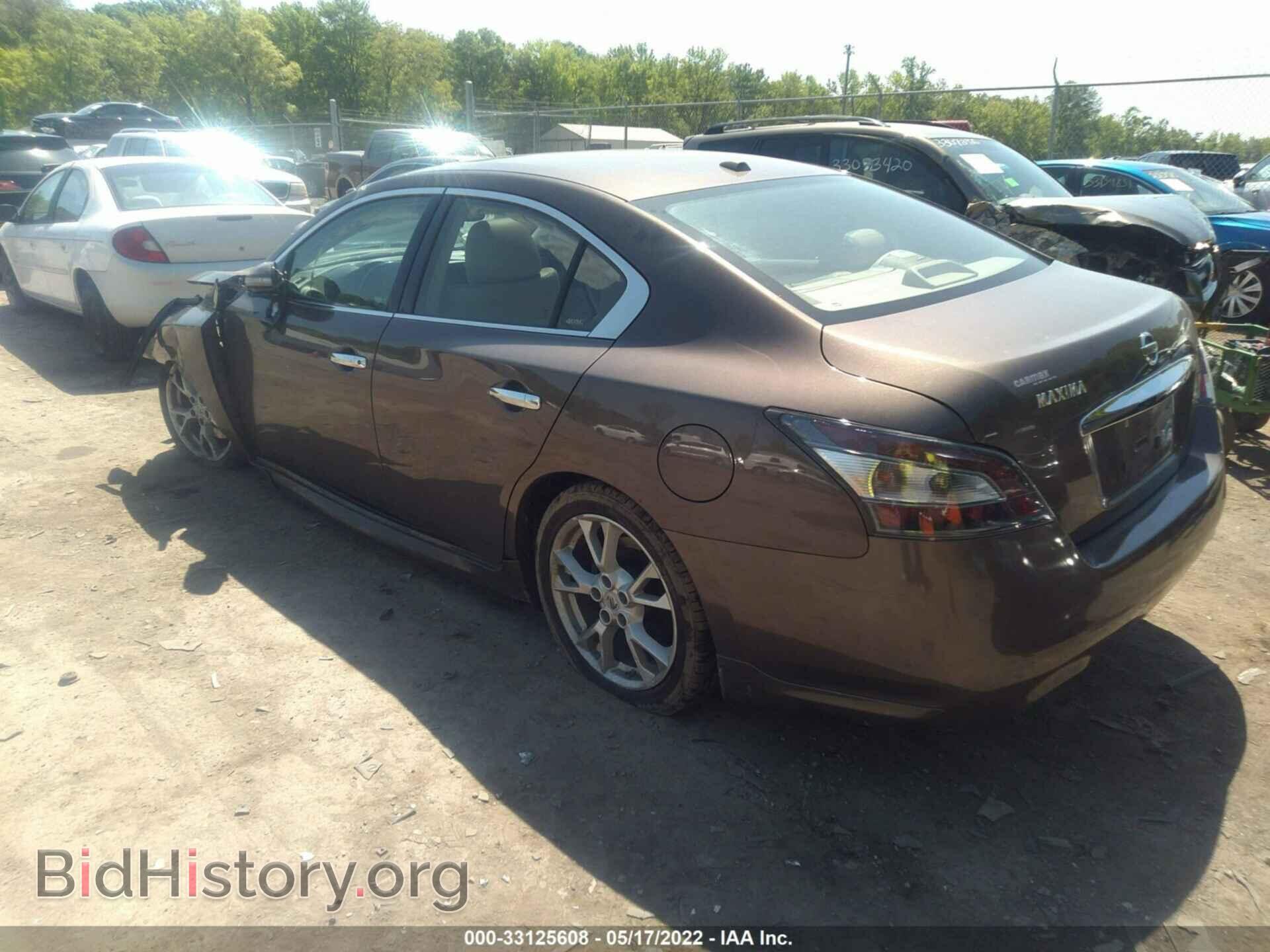 2012 NISSAN MAXIMA - VIN: 1N4AA5AP3CC868741 - Фото 3