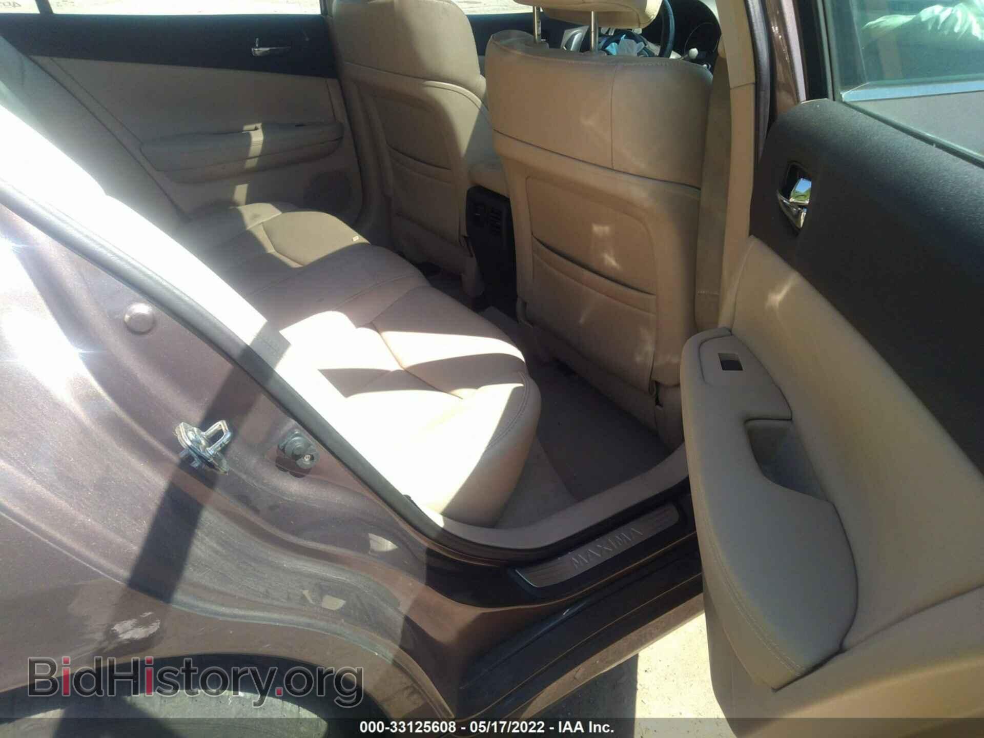 2012 NISSAN MAXIMA - VIN: 1N4AA5AP3CC868741 - Фото 8