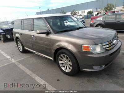 2012 Ford FLEX SEL, brown — VIN 2FMGK5CC6CBD05738, IAAI