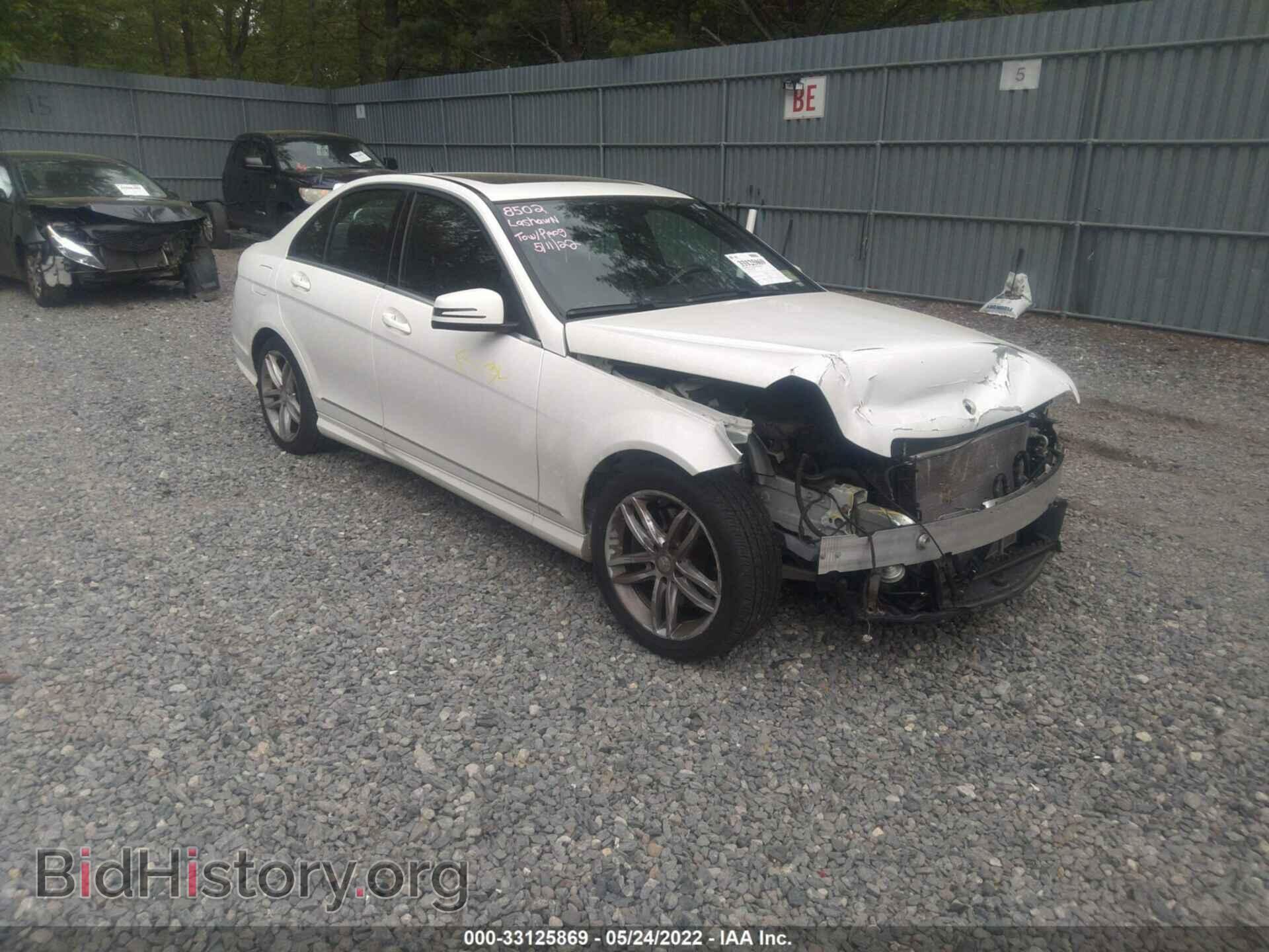 Фотография WDDGF8AB3EG199917 - MERCEDES-BENZ C-CLASS 2014