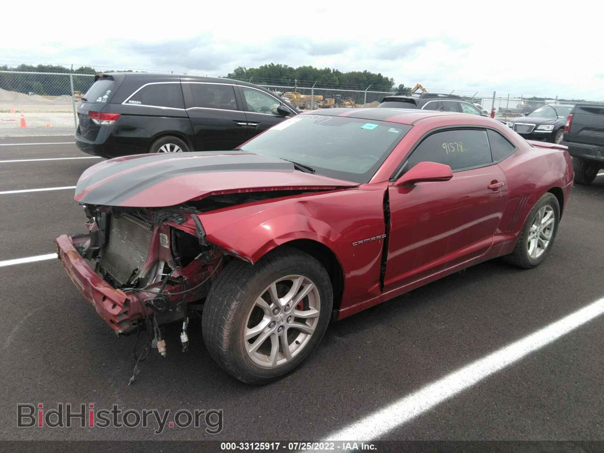 2015 CHEVROLET CAMARO - VIN: 2G1FD1E37F9105603 - Фото 2