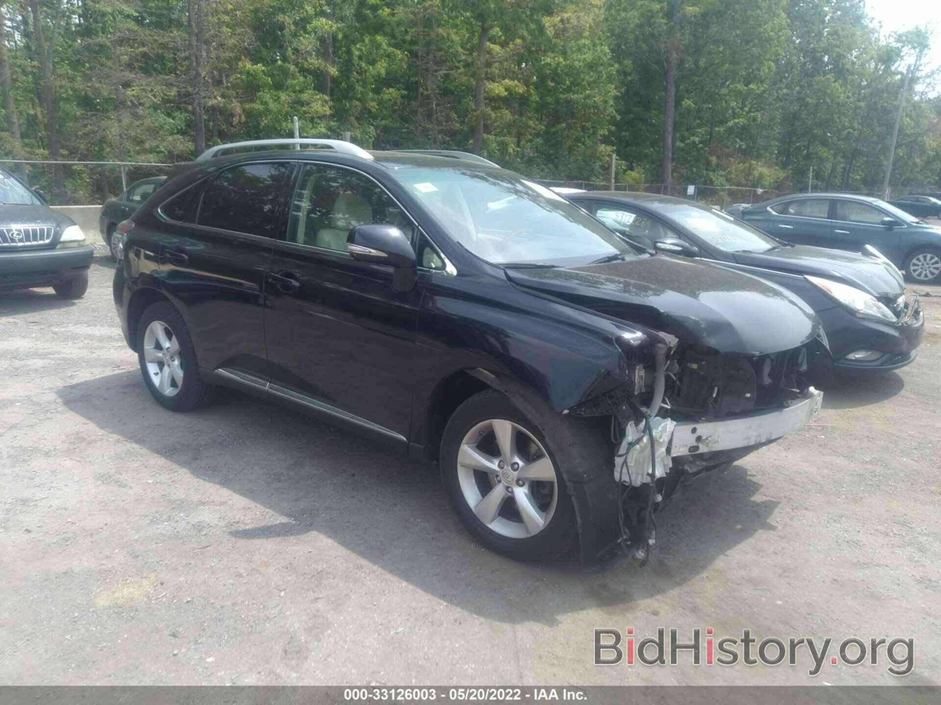 Фотография 2T2BK1BA0AC052696 - LEXUS RX 350 2010