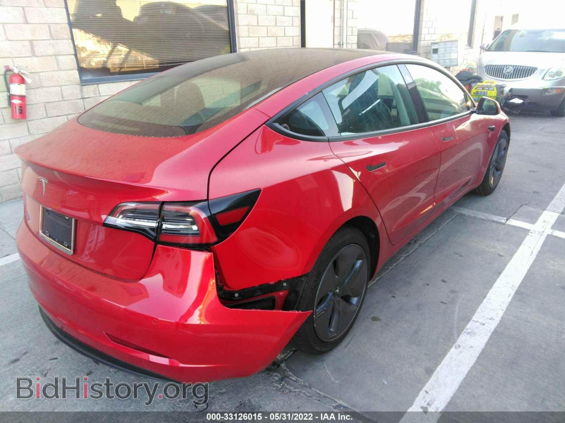 2022 TESLA MODEL 3 - VIN: 5YJ3E1EA7NF197828 - Фото 4