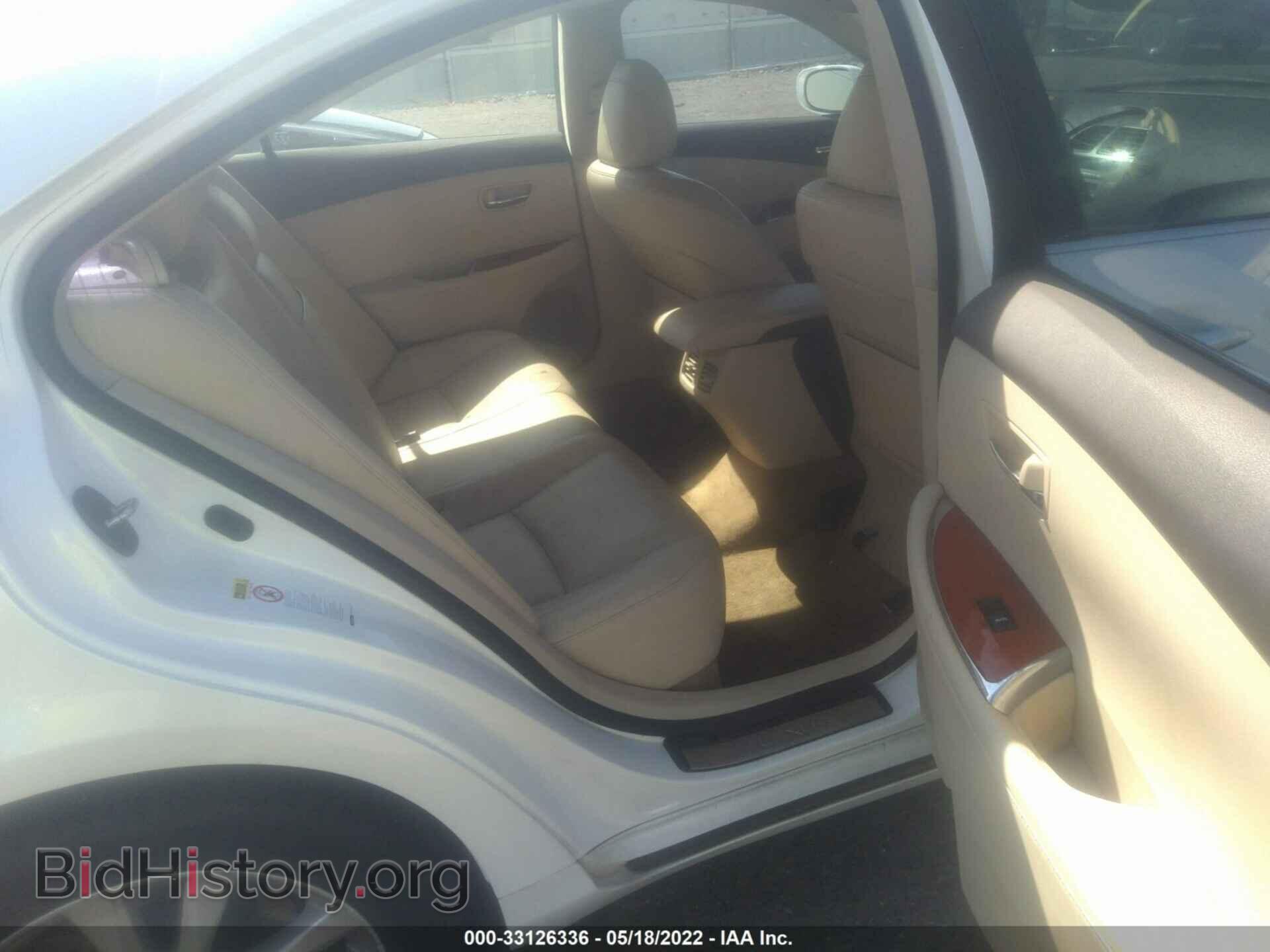 2011 LEXUS ES 350 - VIN: JTHBK1EG8B2453741 - Фото 8