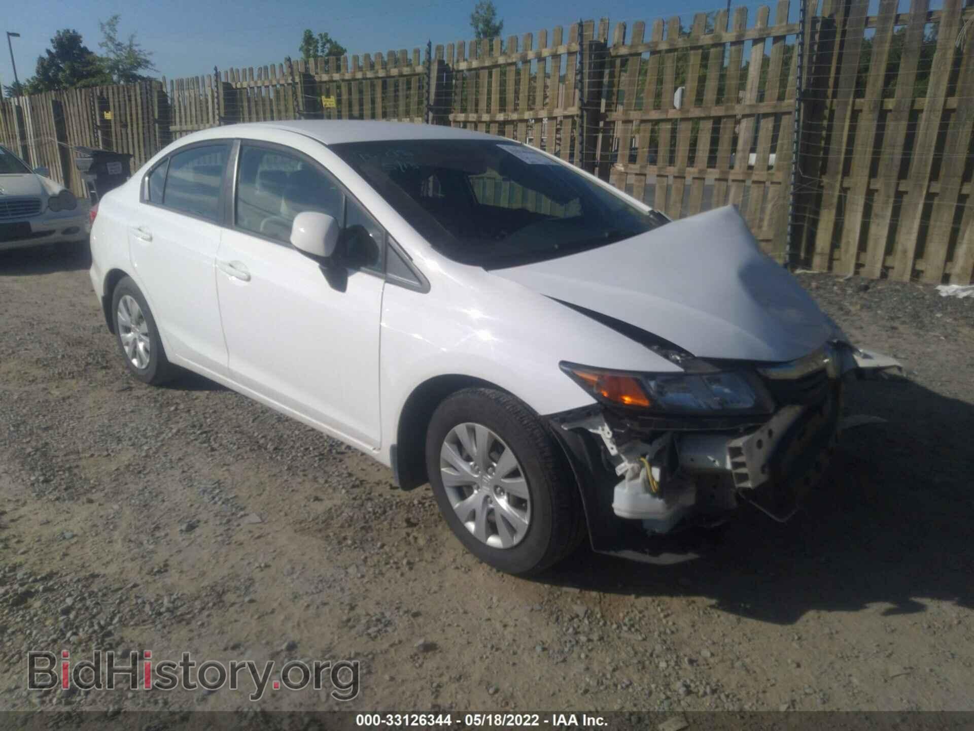 Фотография 19XFB2F58CE363385 - HONDA CIVIC SDN 2012