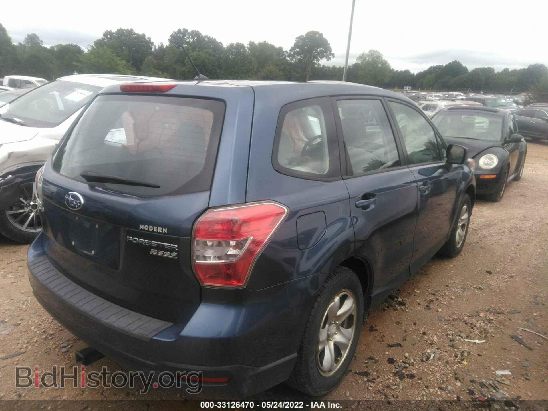 2014 SUBARU FORESTER - VIN: JF2SJAAC2EH429803 - Фото 4