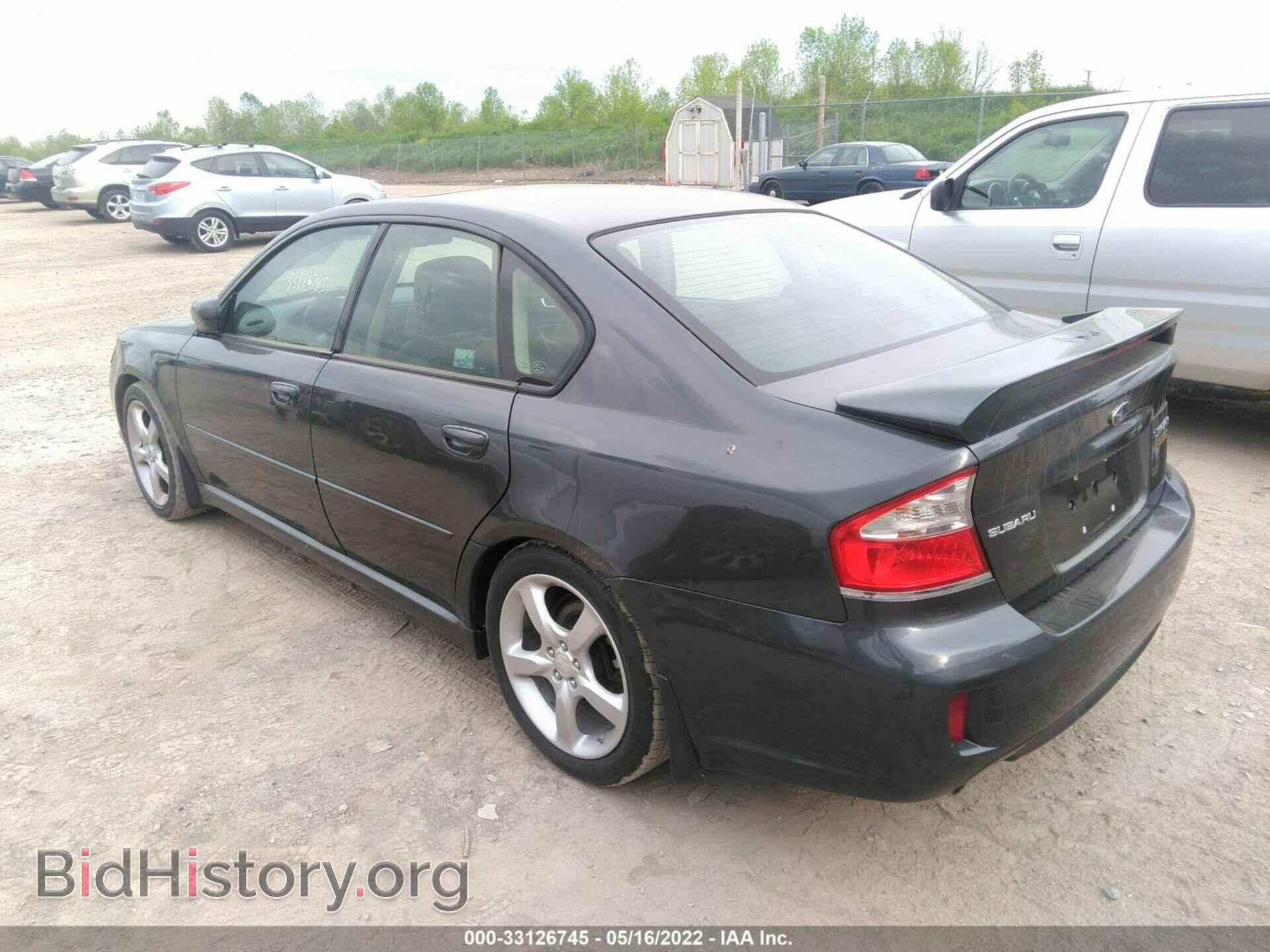 2008 SUBARU LEGACY - VIN: 4S3BL626187226233 - Фото 3