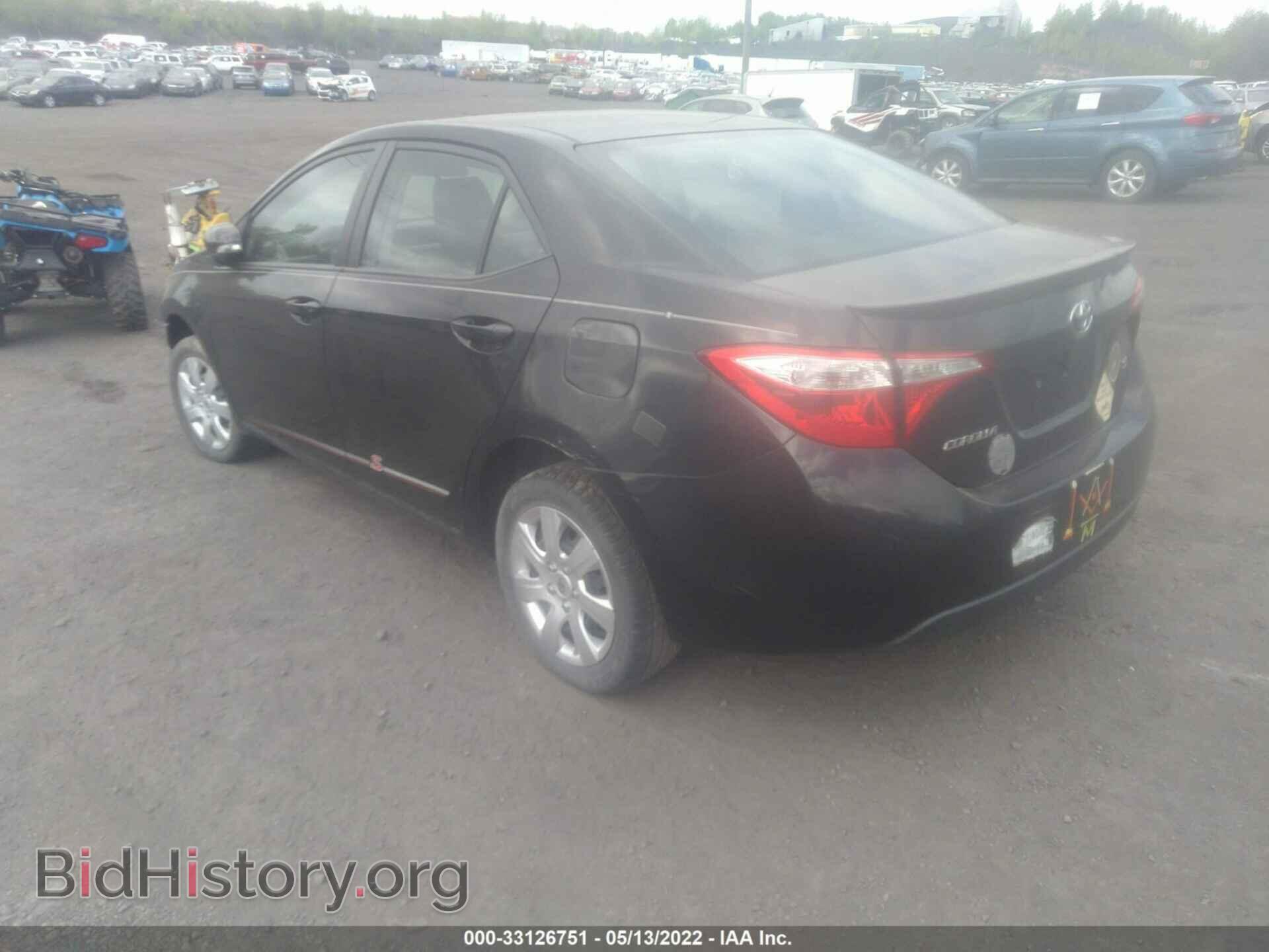 2014 TOYOTA COROLLA - VIN: 2T1BURHE2EC206077 - Photo 3