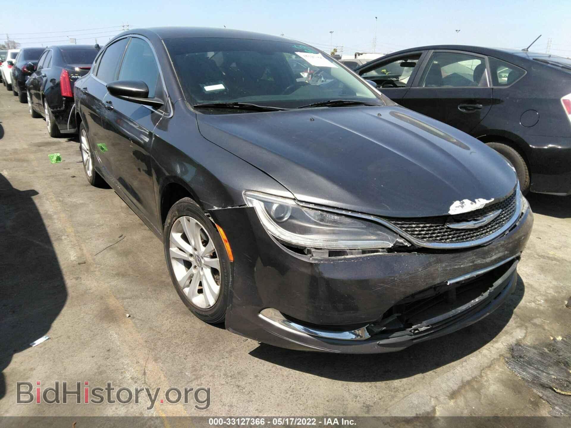 Фотография 1C3CCCAB1GN127590 - CHRYSLER 200 2016